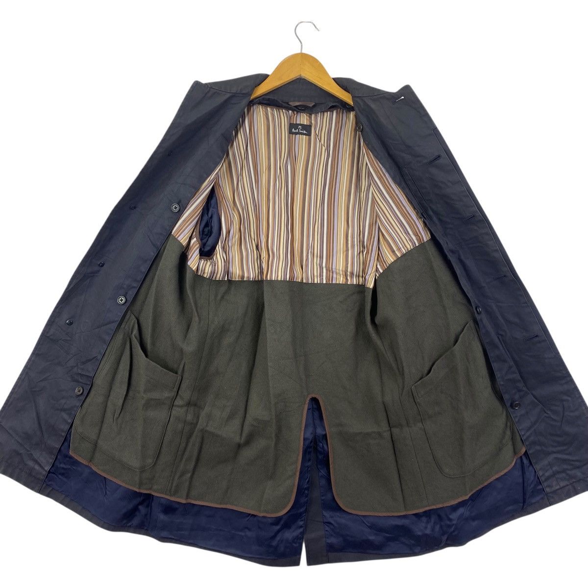 Paul Smith PAUL SMITH Trench Coat Double Layer Winter Hooligan Size US M / EU 48-50 / 2 - 3 Thumbnail