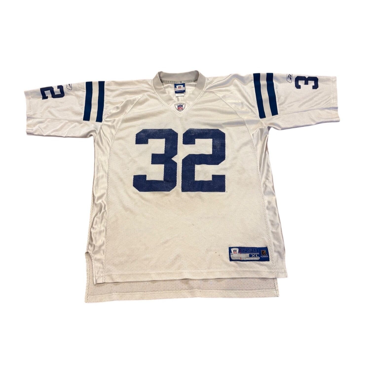 Reebok Reebok Indianapolis Colts Edgerrin James #32 White NFL Footb Size US XL / EU 56 / 4 - 2 Thumbnail