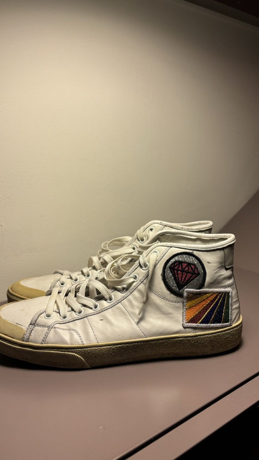 Saint Laurent Paris Saint Laurent sneakers Size US 10 / EU 43 - 2 Thumbnail