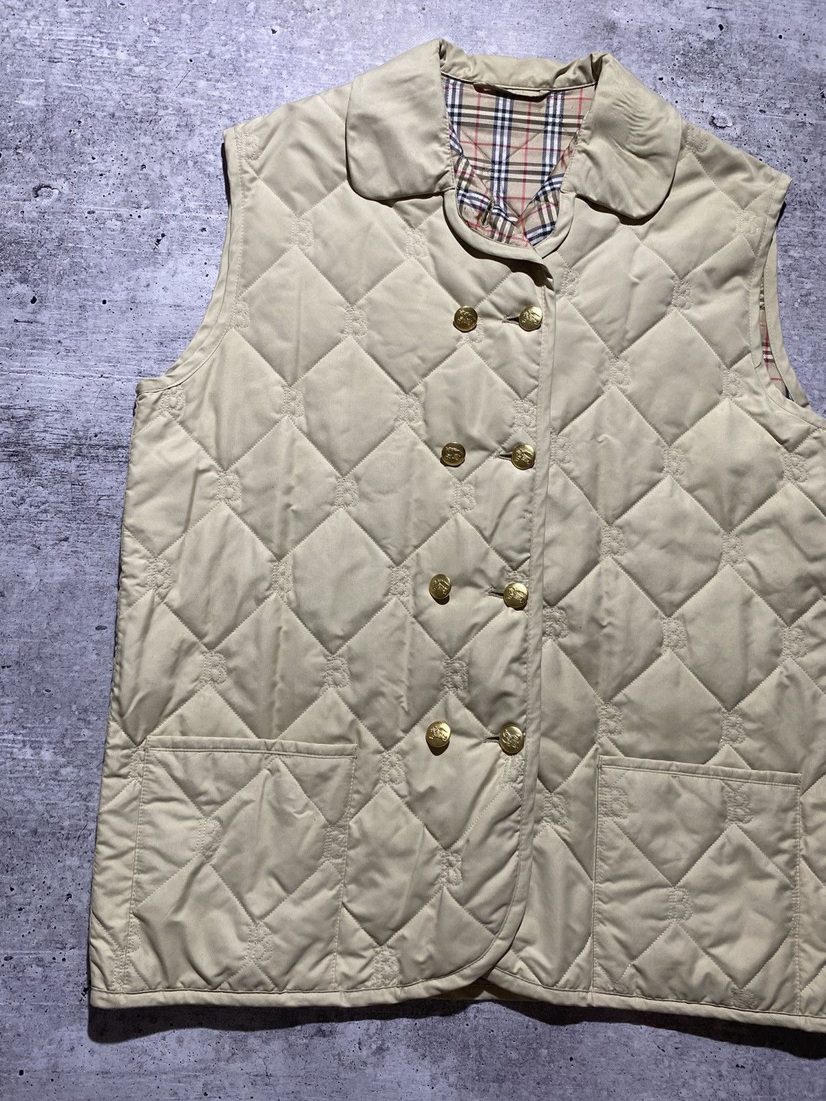 Burberry Burberry luxury monogram vest Size US L / EU 52-54 / 3 - 4 Thumbnail