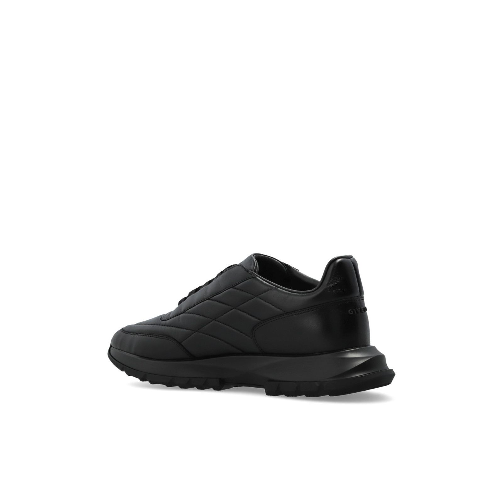 Givenchy GIVENCHY Black Leather Sports Sneakers New & Authentic (Men' Size US 9.5 / EU 42-43 - 3 Thumbnail
