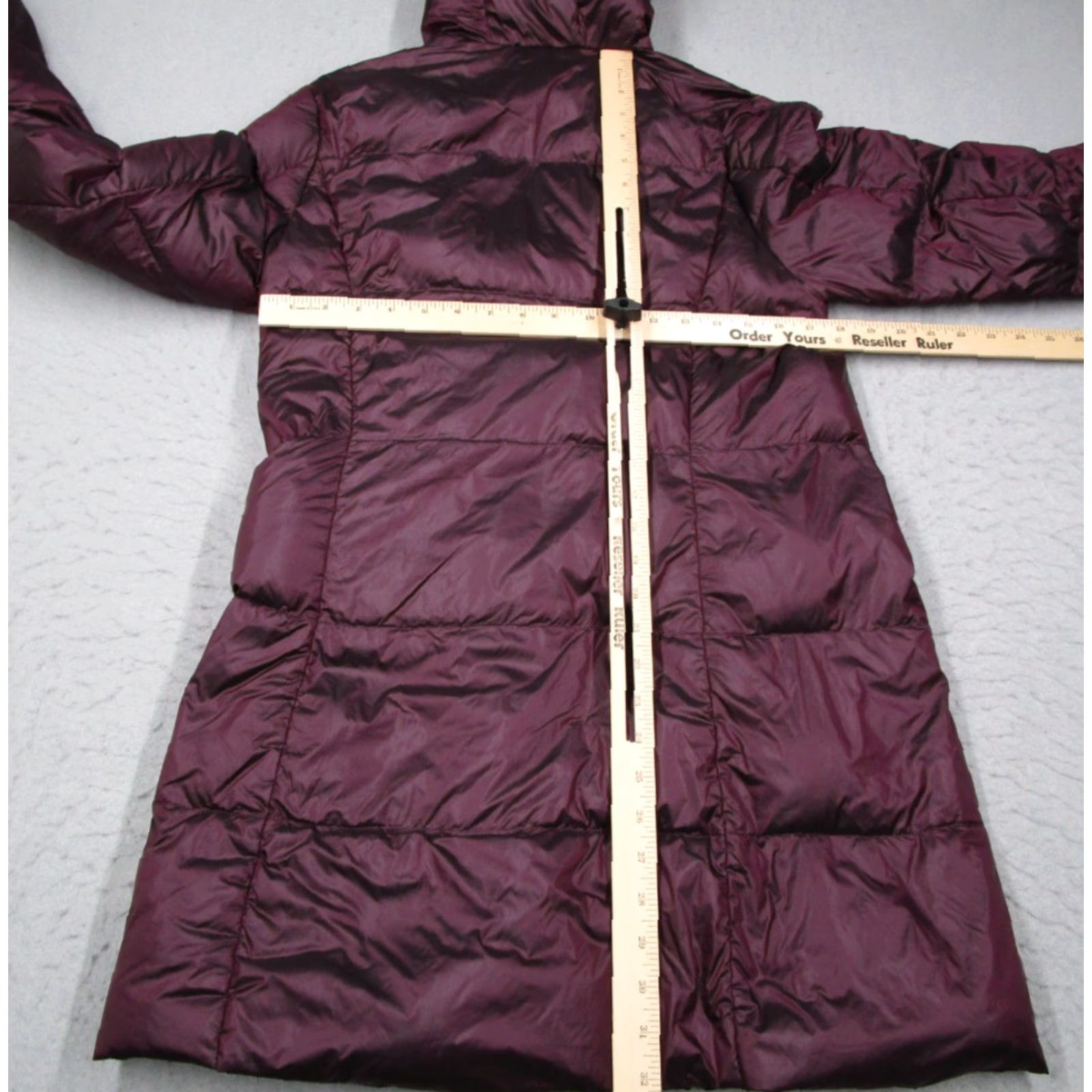 Eddie Bauer Eddie Bauer Jacket Women Medium Purple Luna Peak EB550 Down Hooded Puffer Size M / US 6-8 / IT 42-44 - 6 Thumbnail