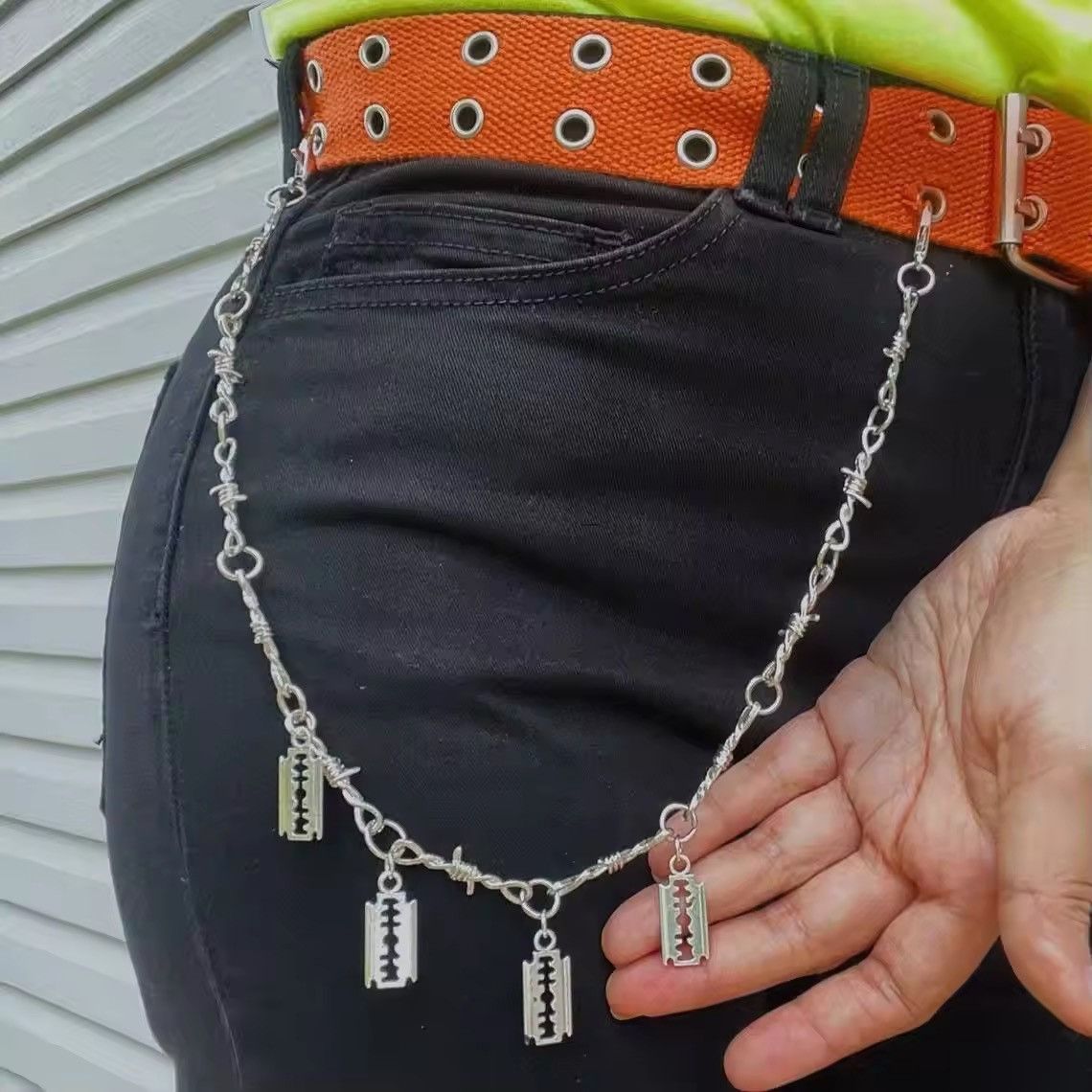 Designer × Japanese Brand × Jewelry 50cm Pants Chain Side Waist Size ONE SIZE - 2 Thumbnail