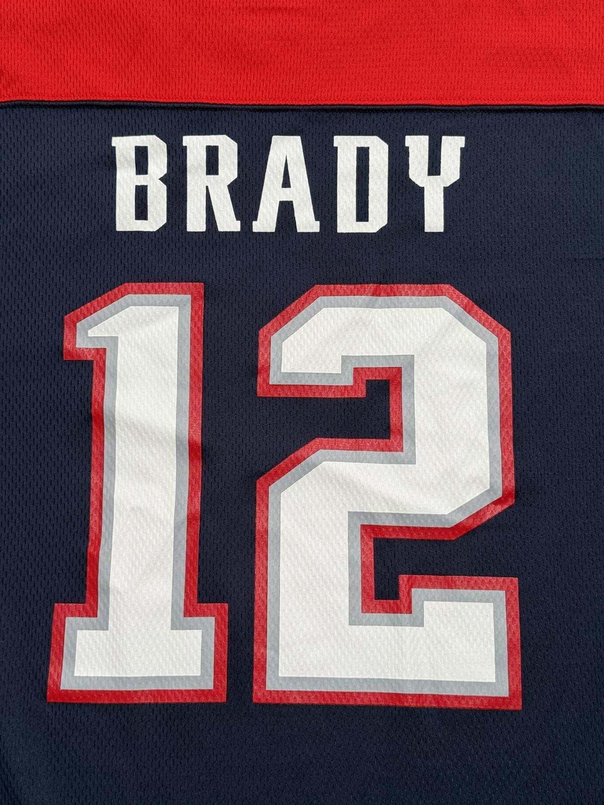 Designer Tom Brady NFL Patriots Football Jersey #12 AFC East XL Size US XL / EU 56 / 4 - 5 Thumbnail