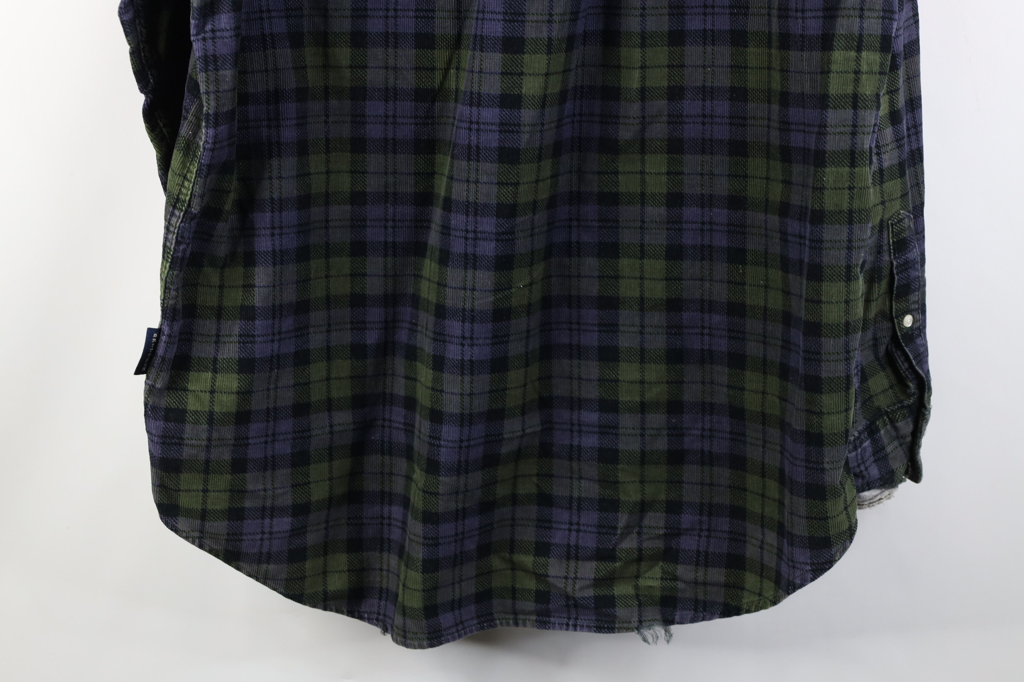 Vintage Vintage 90s Streetwear Collared Button Down Shirt Plaid Size US XL / EU 56 / 4 - 16 Thumbnail