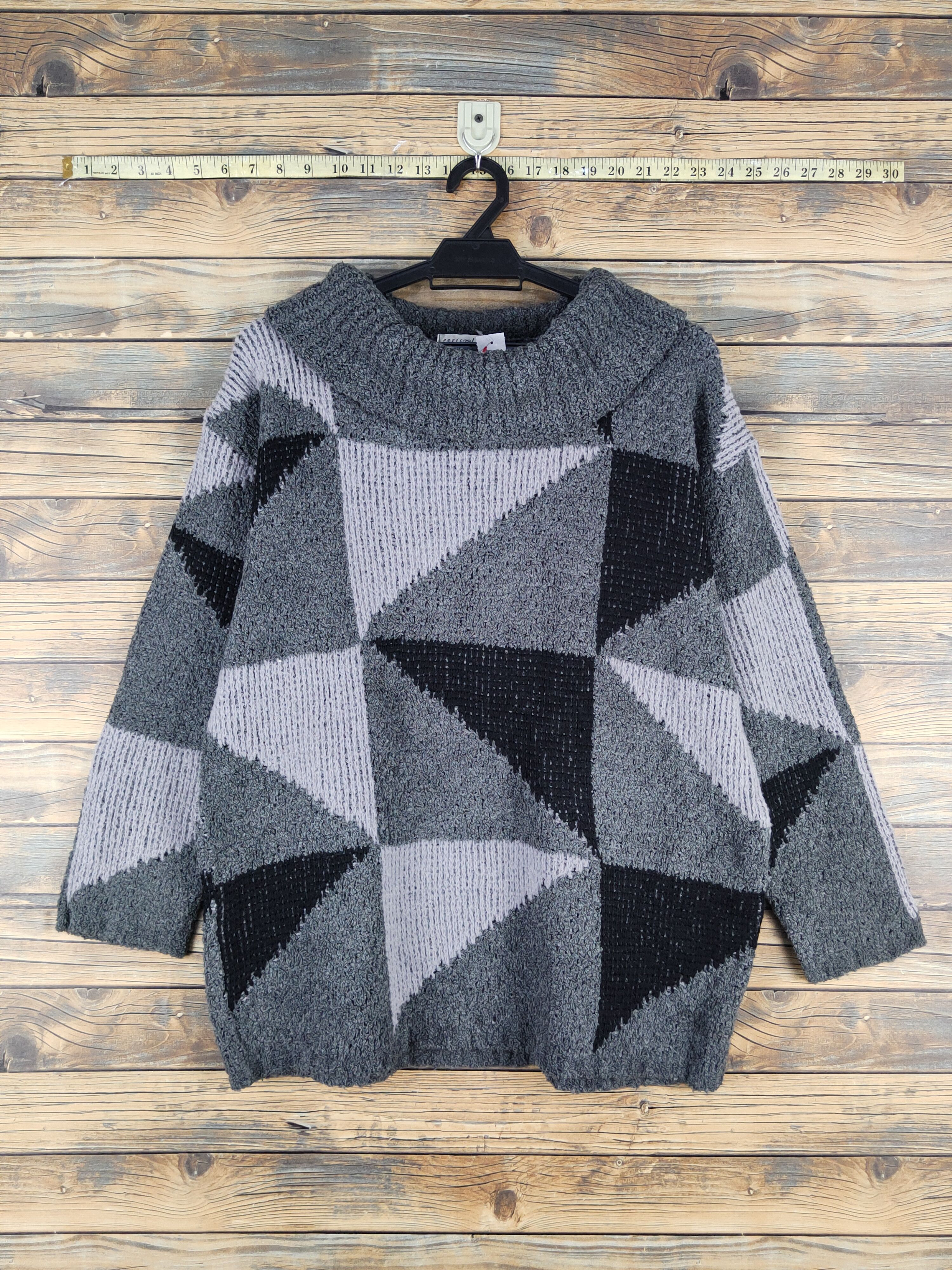 Homespun Knitwear Epris Claire Dark Gray Knitwear Sweatshirts #W1349 Size M / US 6-8 / IT 42-44 - 1 Thumbnail