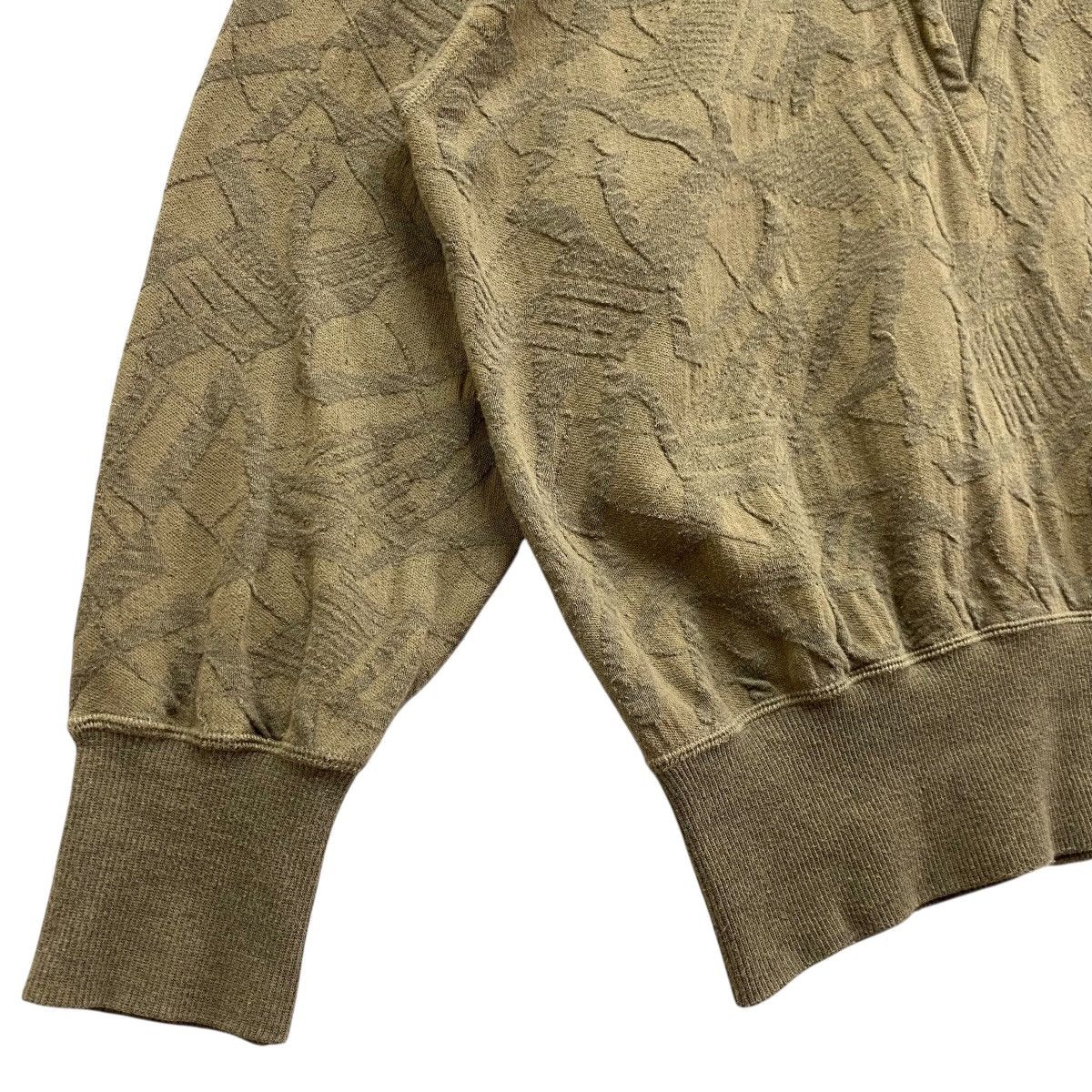 Hiroko Koshino Homme Vintage Hiroko Koshino Jacquard Sweatshirt Japanese Designer Size US M / EU 48-50 / 2 - 3 Thumbnail