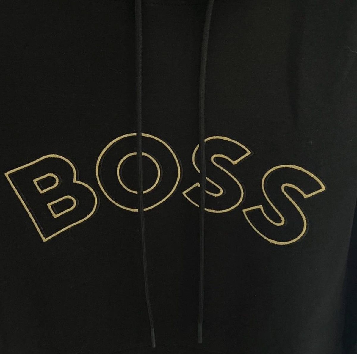 Hugo Boss BOSS Gold Logo Pullover Hoodie Size US L / EU 52-54 / 3 - 3 Thumbnail