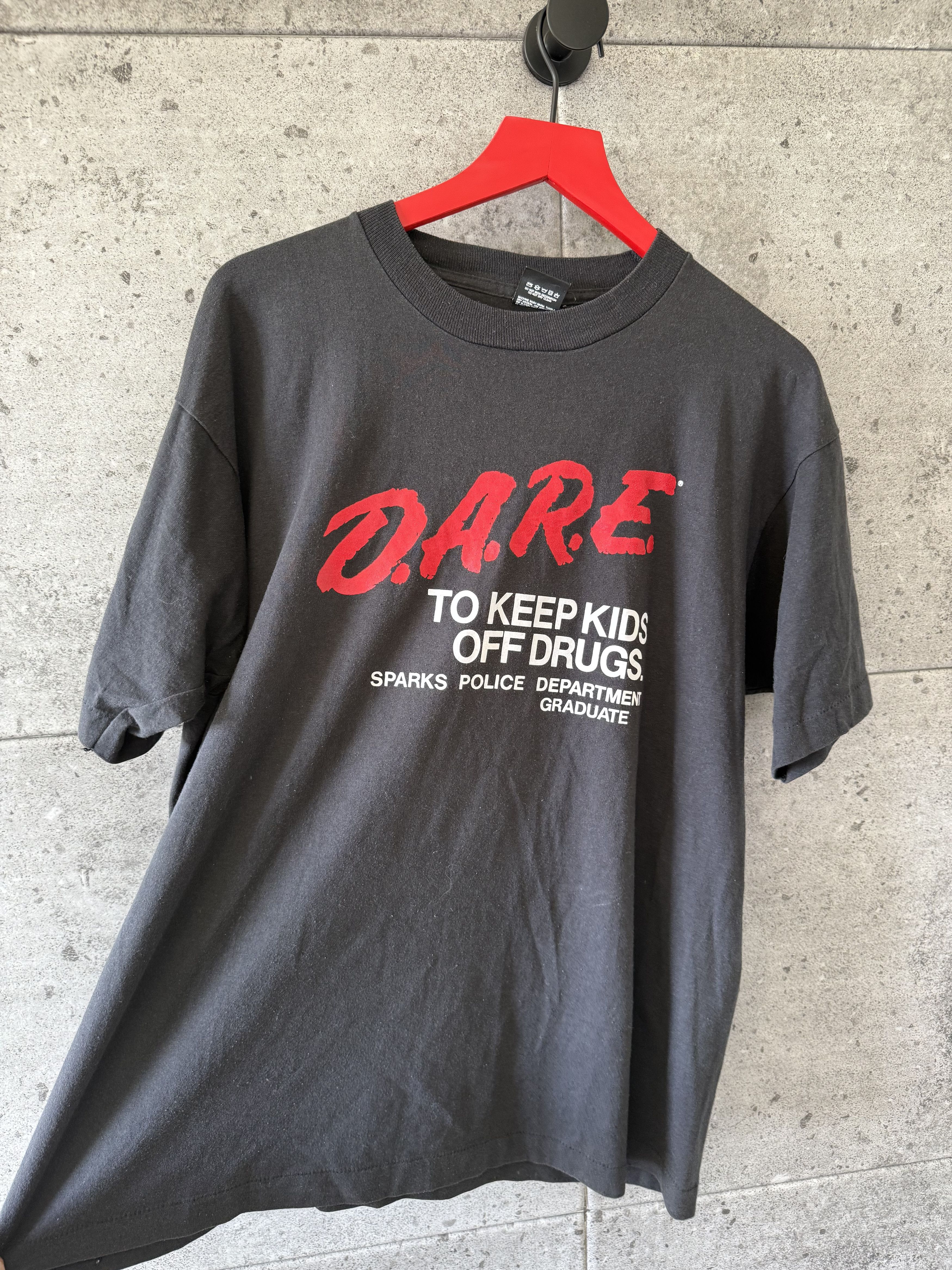 Vintage Vintage dare single stitch t shirt Size US XL / EU 56 / 4 - 2 Thumbnail