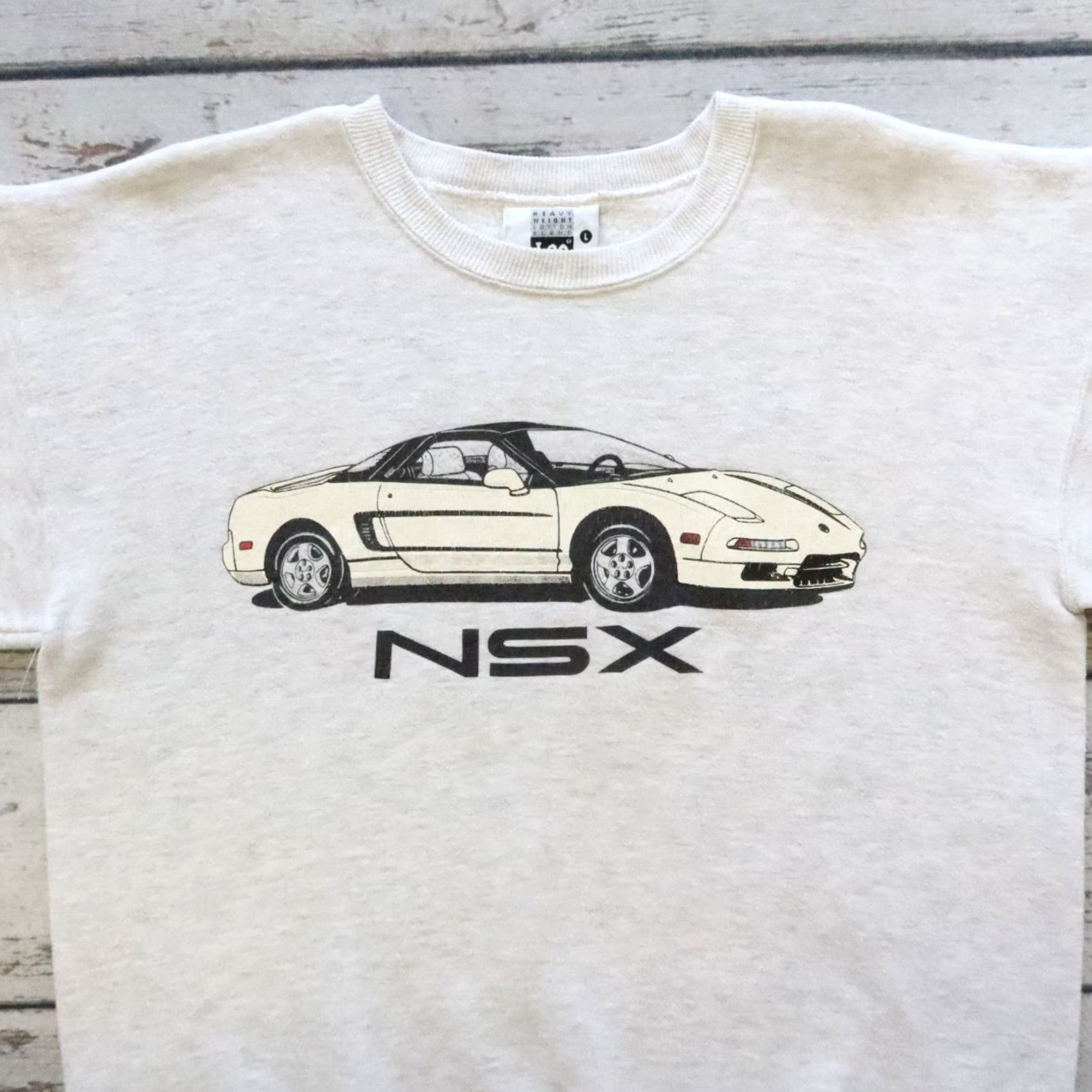Lee VINTAGE Acura NSX Crewneck Sweatshirt Lee Size L Gray Mens Pullover USA Size US L / EU 52-54 / 3 - 3 Thumbnail