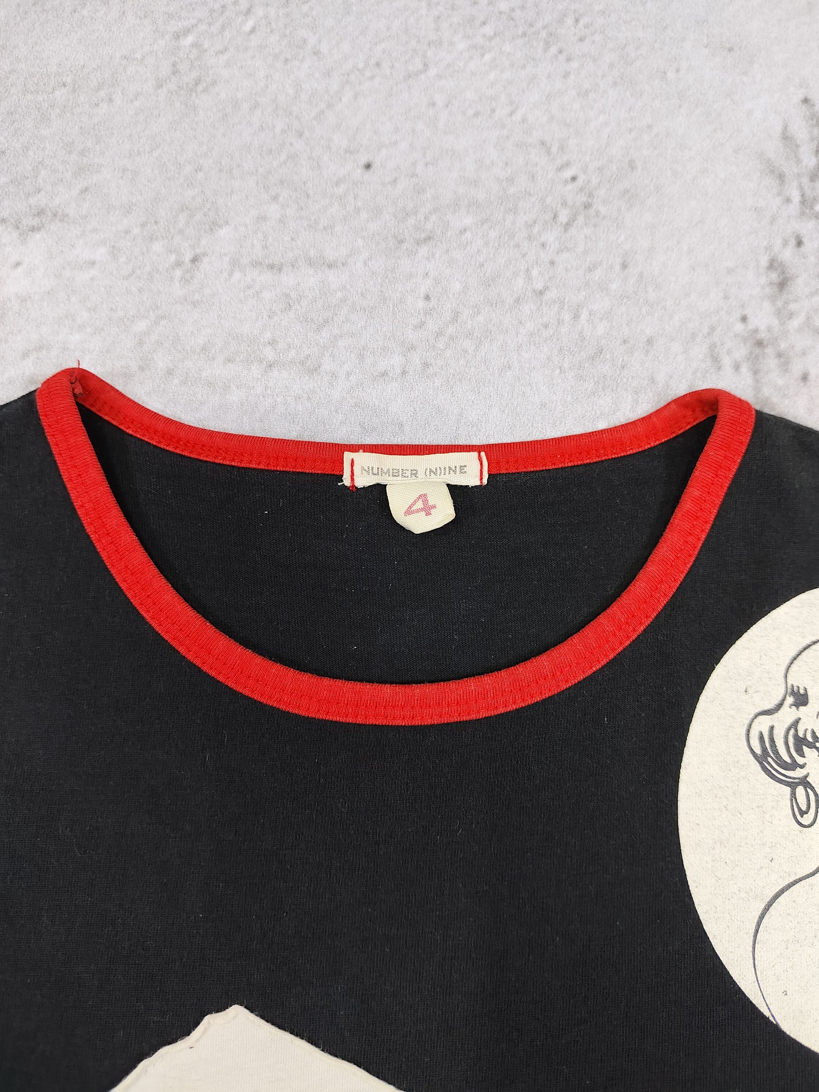 Number (N)ine 00s Number (N)ine- Comic Character Graphic Patch Ringer Tee Size US M / EU 48-50 / 2 - 7 Thumbnail