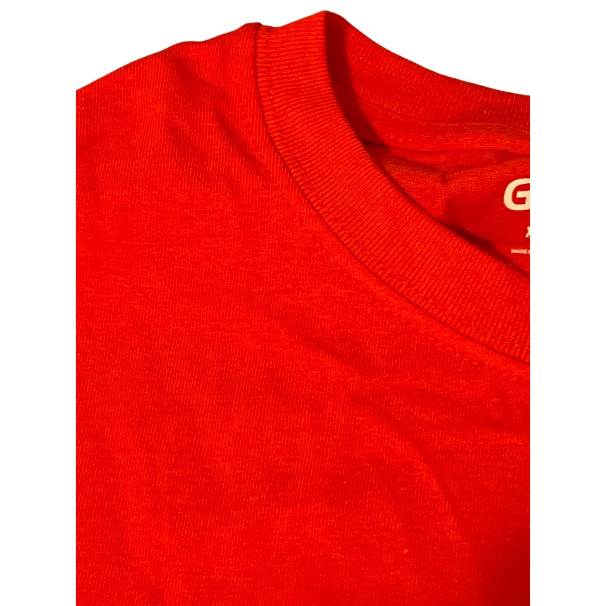 Gildan Gildan Adult Red T-Shirt XL Preshrunk Cotton Comfortable Cas Size US XL / EU 56 / 4 - 2 Thumbnail