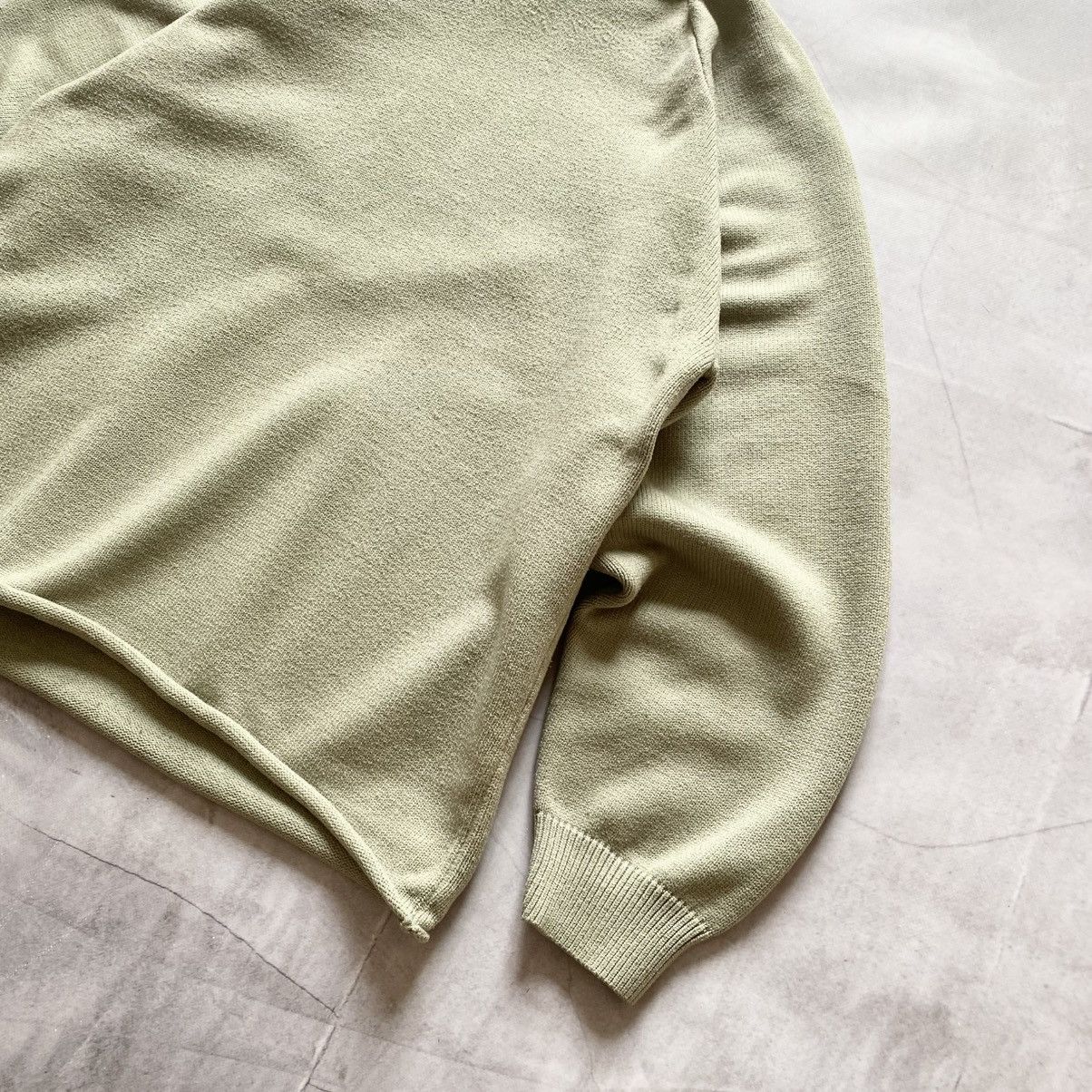 Essentials Essentials Fear Of God Knit Oversize Green/Beige Hoodie Y2K Size US L / EU 52-54 / 3 - 2 Thumbnail