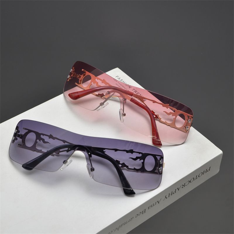 VIBE Rare Street ins style custom avant-garde sunglasses Size ONE SIZE - 4 Thumbnail