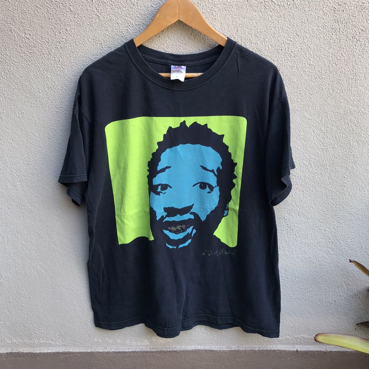image of Rap Tees x Vintage Ol Dirty Bastard Rap Tee Y2K Odb Hiphop in Black, Men's (Size Large)