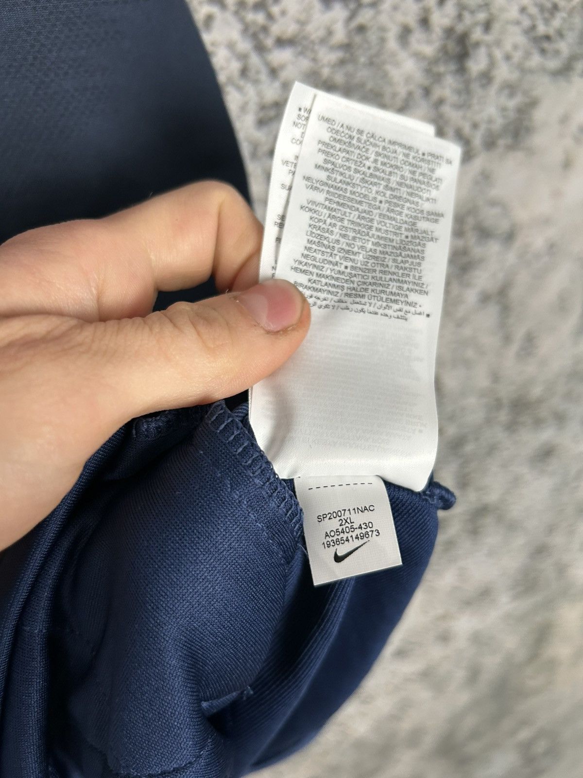 Nike Tottenham Nike Training Soccer Jersey Football ZIP Tracksuit Size US XXL / EU 58 / 5 - 7 Thumbnail