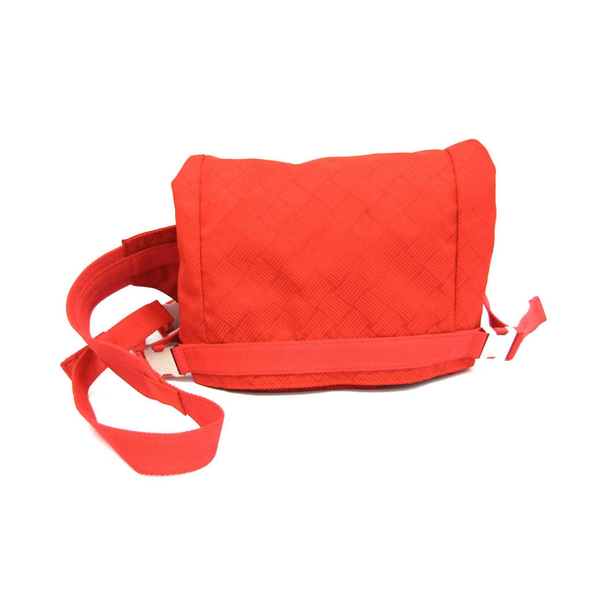 Bottega Veneta Bottega Veneta Men's Nylon Shoulder Bag,Sling Bag Red Color Size ONE SIZE - 1 Thumbnail