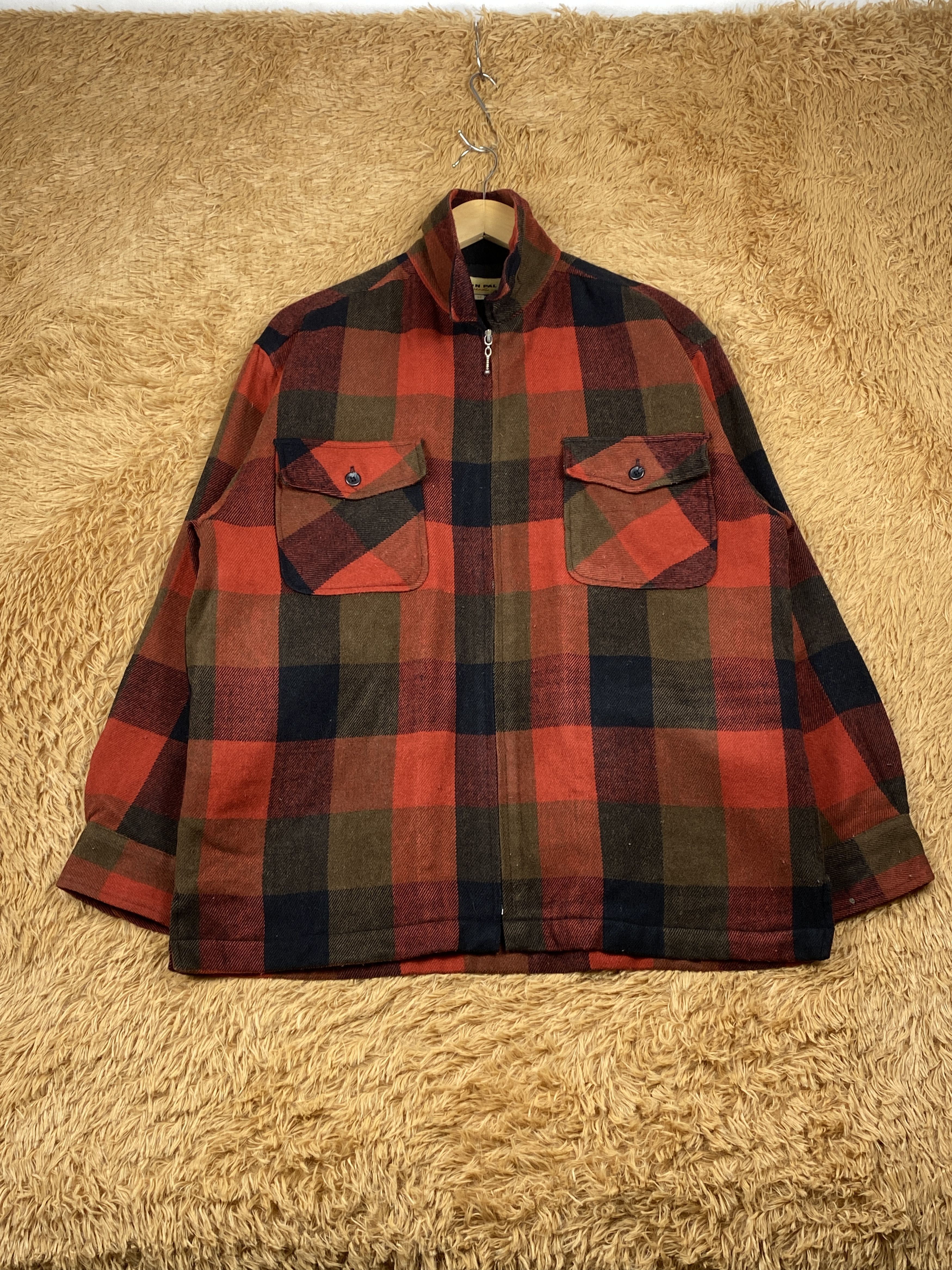 Japanese Brand × Lumberjack × Vintage Vintage Boon Pal Japanese Brand Flannel Jacket J1656 Size US M / EU 48-50 / 2 - 1 Thumbnail