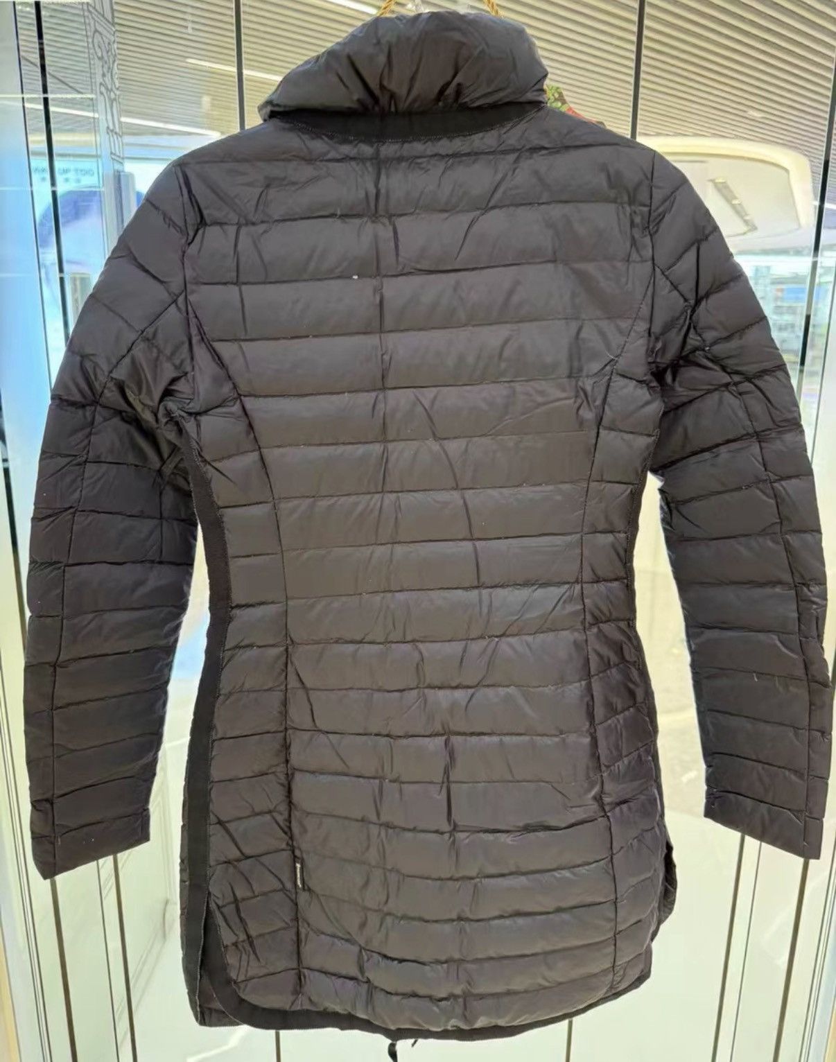 Moncler Moncler Navy Blue Mid-Length Down Jacket Size S / US 4 / IT 40 - 2 Thumbnail
