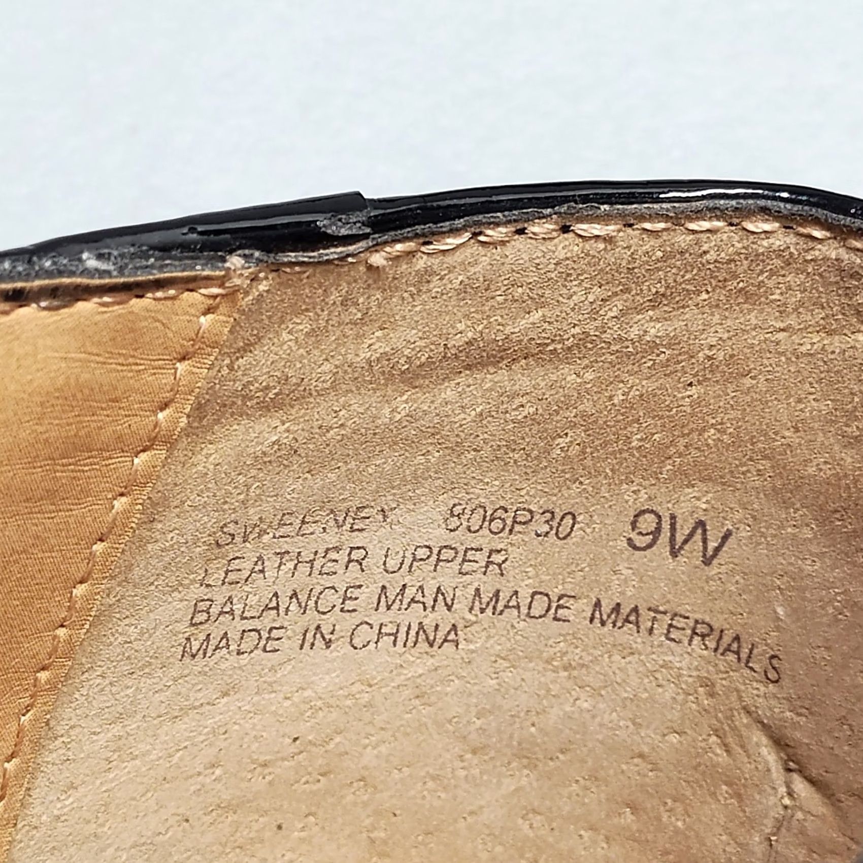 Naturalizer Naturalizer Sweeney Ballet Flats Womens Size 9W Black Leather Decorative Bow Flats Size US 9 / IT 39 - 3 Thumbnail