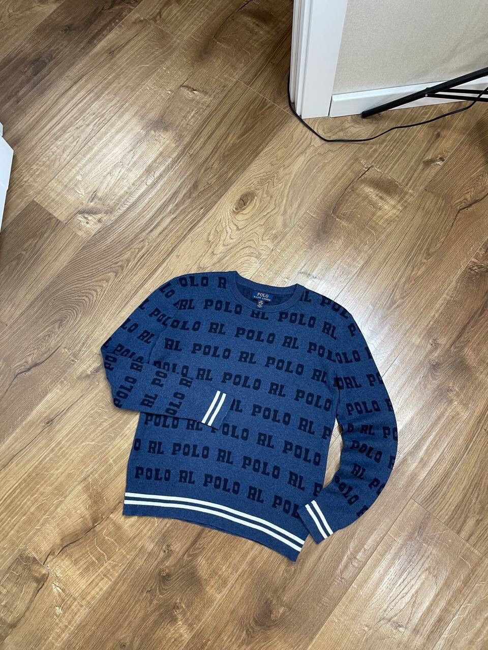 Polo Ralph Lauren Vintage Ralph Lauren Monogram Multilogo Sweater Sweatshirt Size US XS / EU 42 / 0 - 1 Thumbnail