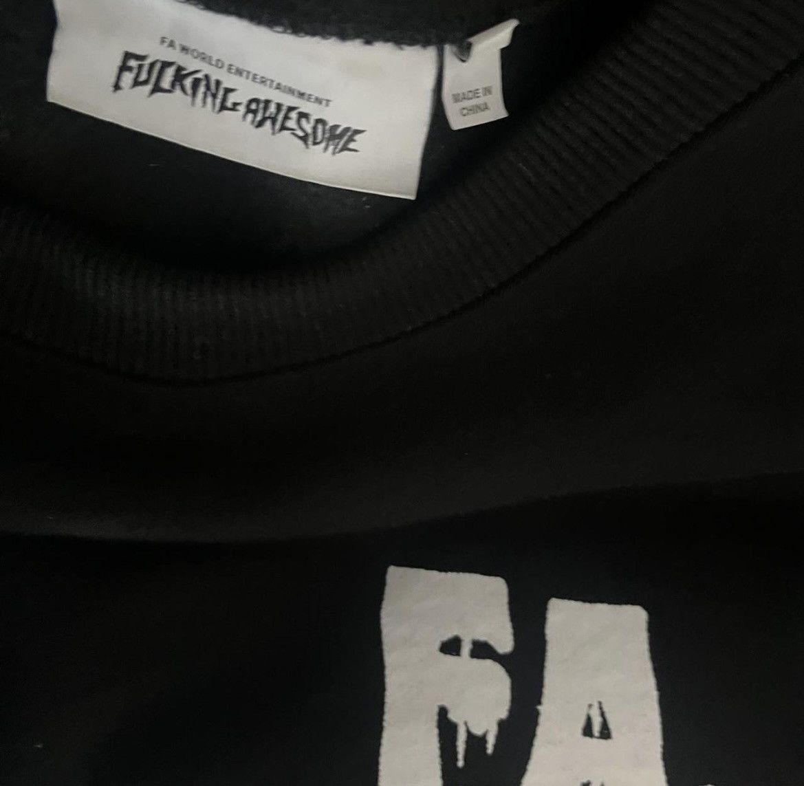 Fucking Awesome FA "Runaway" Crewneck FuckingAwesome Size US L / EU 52-54 / 3 - 2 Thumbnail