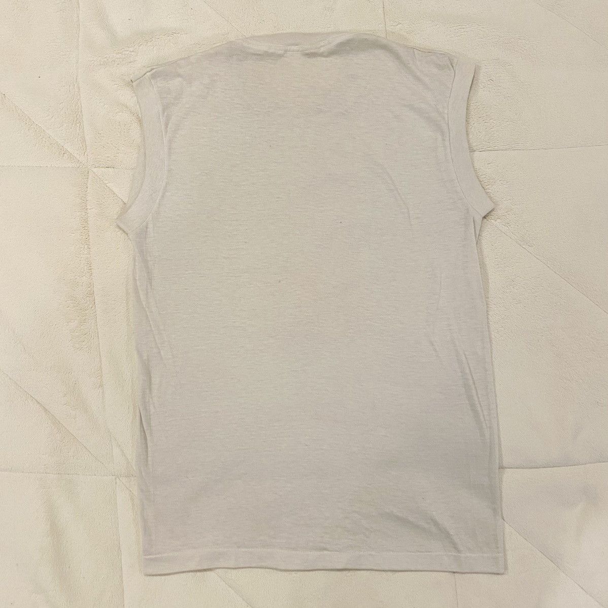 Vintage Vintage 80s Madonna Sleeveless White Shirt Size Small Size S / US 4 / IT 40 - 2 Thumbnail