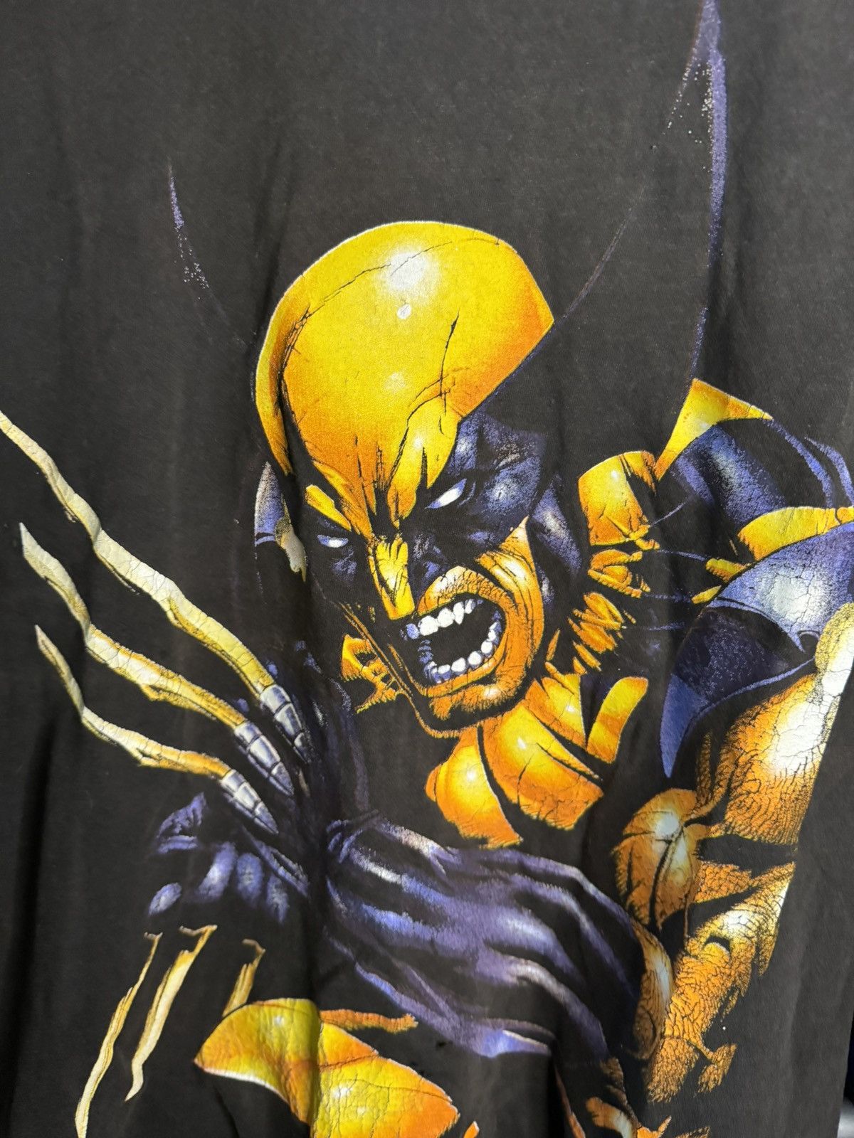Marvel Comics × Vintage × Wolverine Mexican Bootleg tshirt wolverine Size US L / EU 52-54 / 3 - 4 Thumbnail