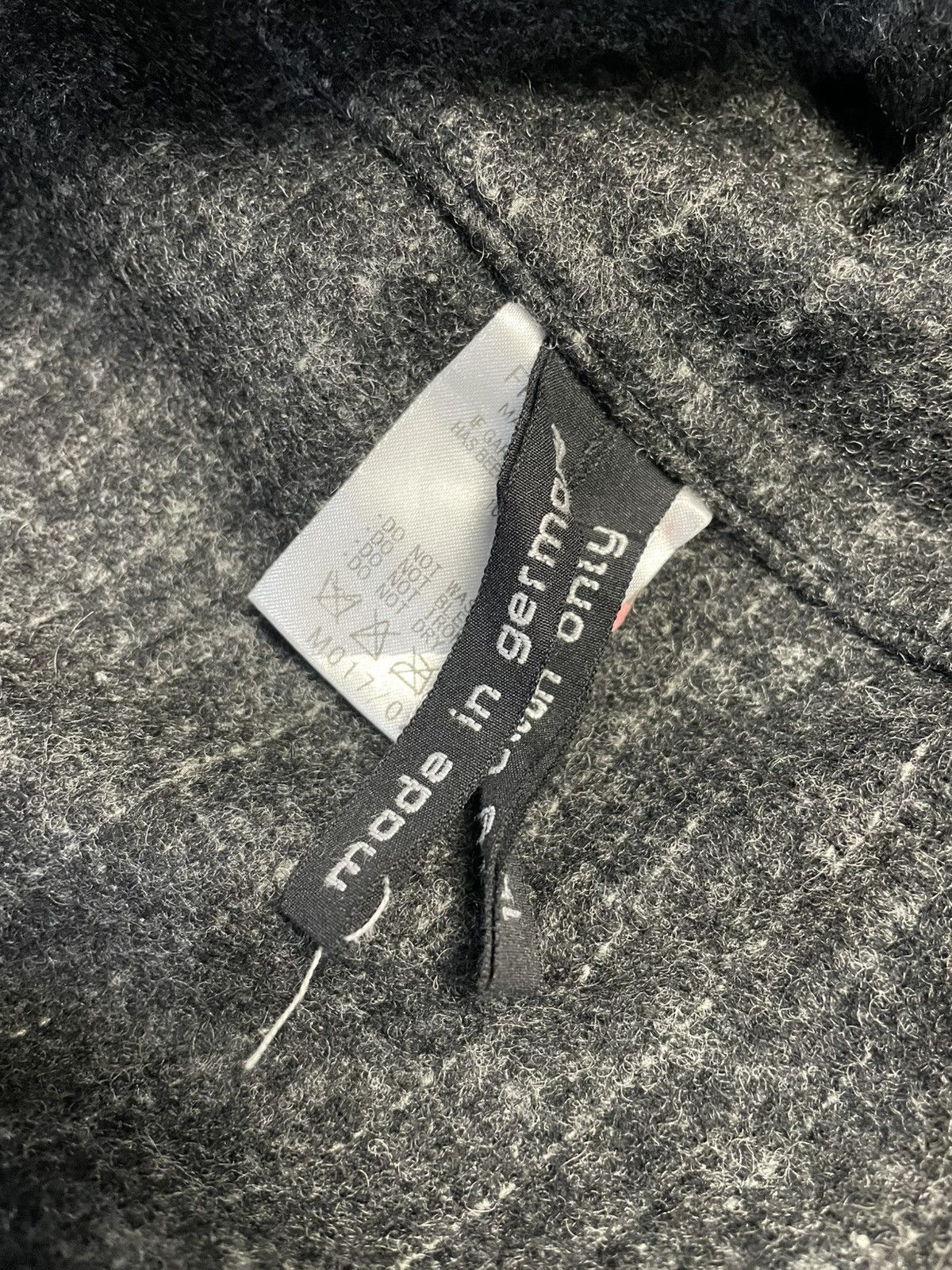 Frank Leder Frank Leder Leather Detail Workwear Wool Jacket Rare Size US S / EU 44-46 / 1 - 7 Thumbnail
