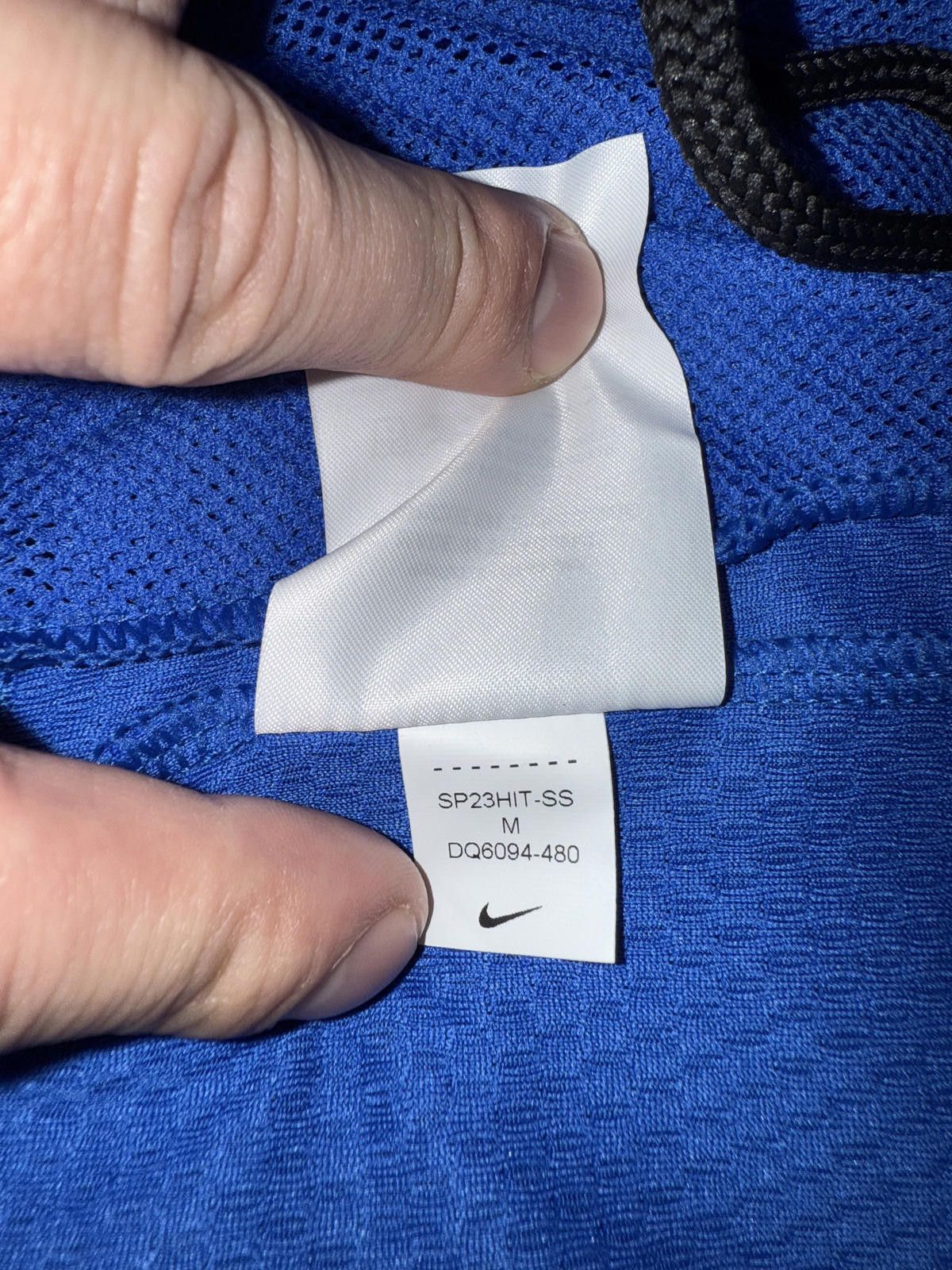 Nike Nike Men’s Dri-Fit Icon+ Checkers Royal/White Shorts Sample Size US 32 / EU 48 - 8 Thumbnail