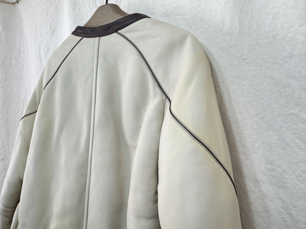 Hermes [sale] 22-23AW Hermes Leather Jacket (discoloured) Size US M / EU 48-50 / 2 - 12 Thumbnail