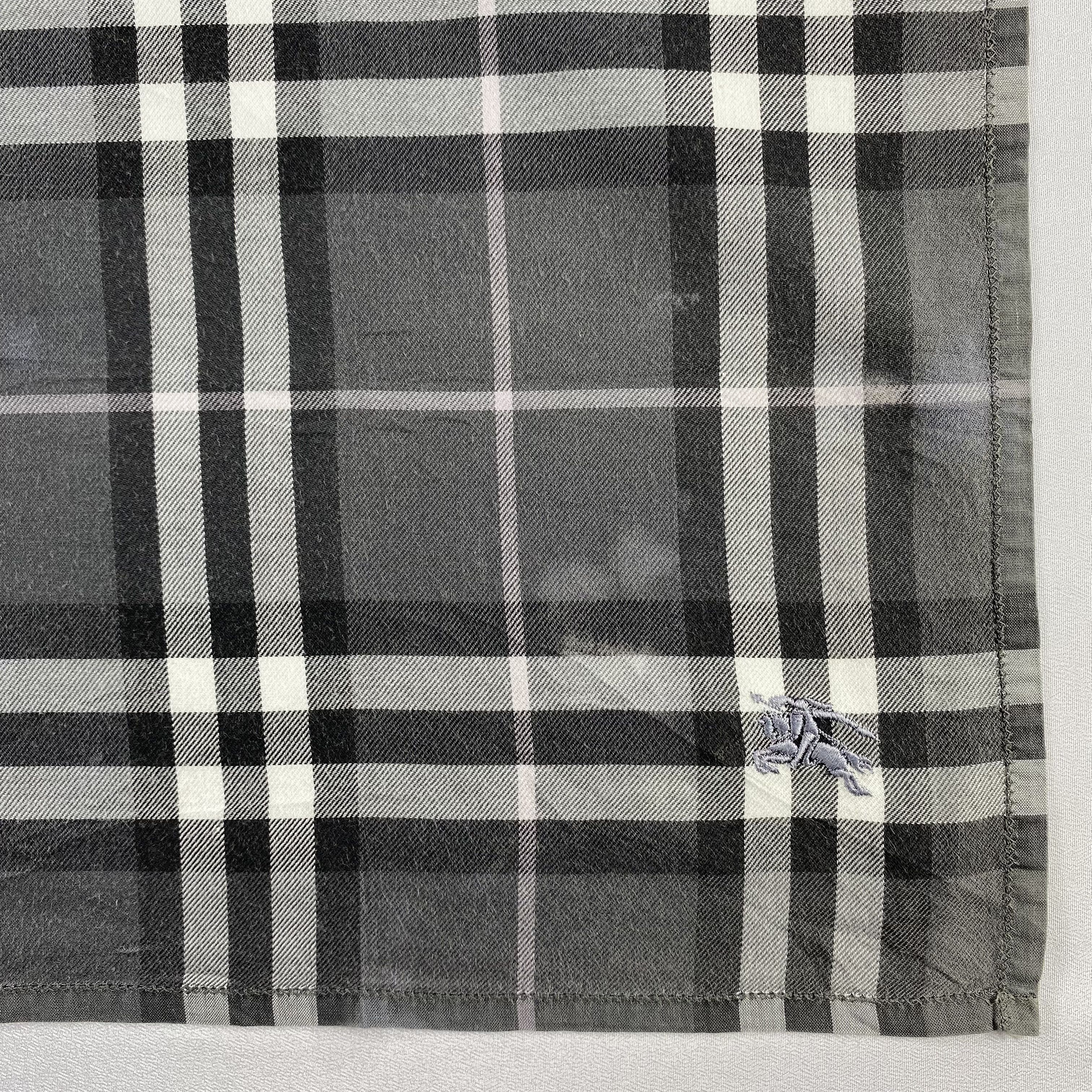 Burberry × Vintage Burberry Handkerchief / Neckerchief / Bandana-P1880 Size ONE SIZE - 3 Thumbnail