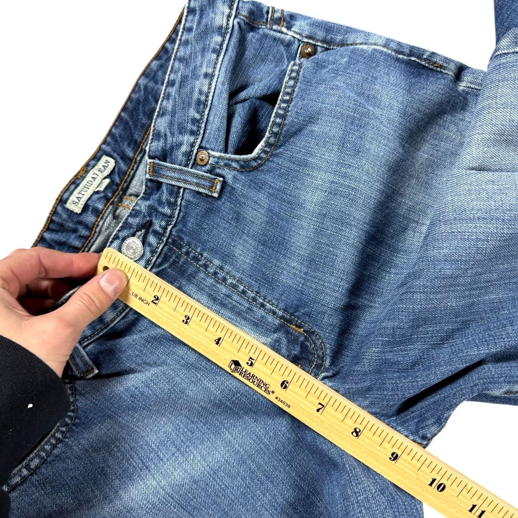 Ralph Lauren VINTAGE Ralph Lauren Polo Jeans Saturday Bootcut Womens 100% Cotton 23/8 RL67 Size 30" / US 8 / IT 44 - 6 Thumbnail