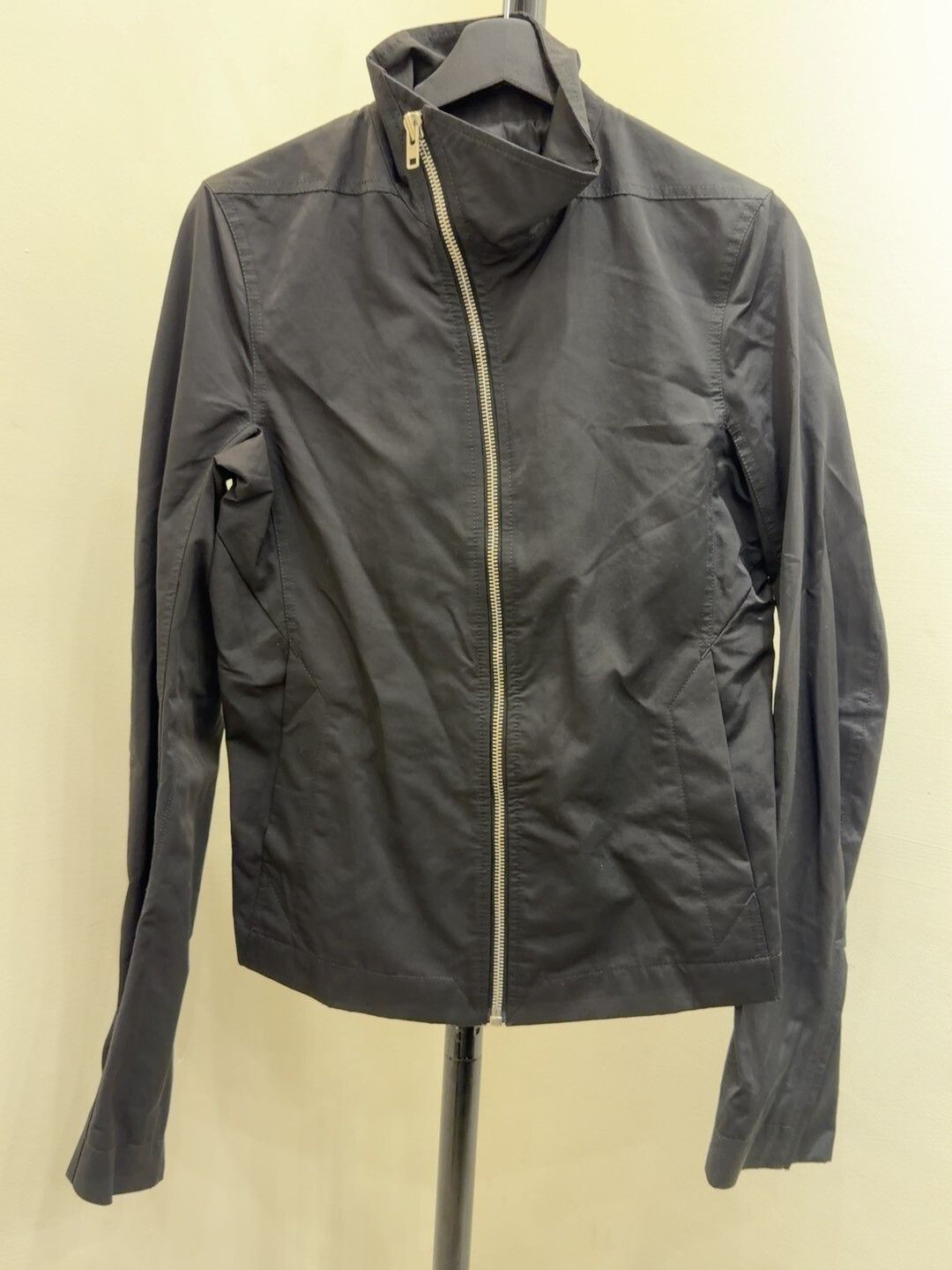 Rick Owens Rick Owens Black Zip Jacket for Men Size US S / EU 44-46 / 1 - 1 Thumbnail