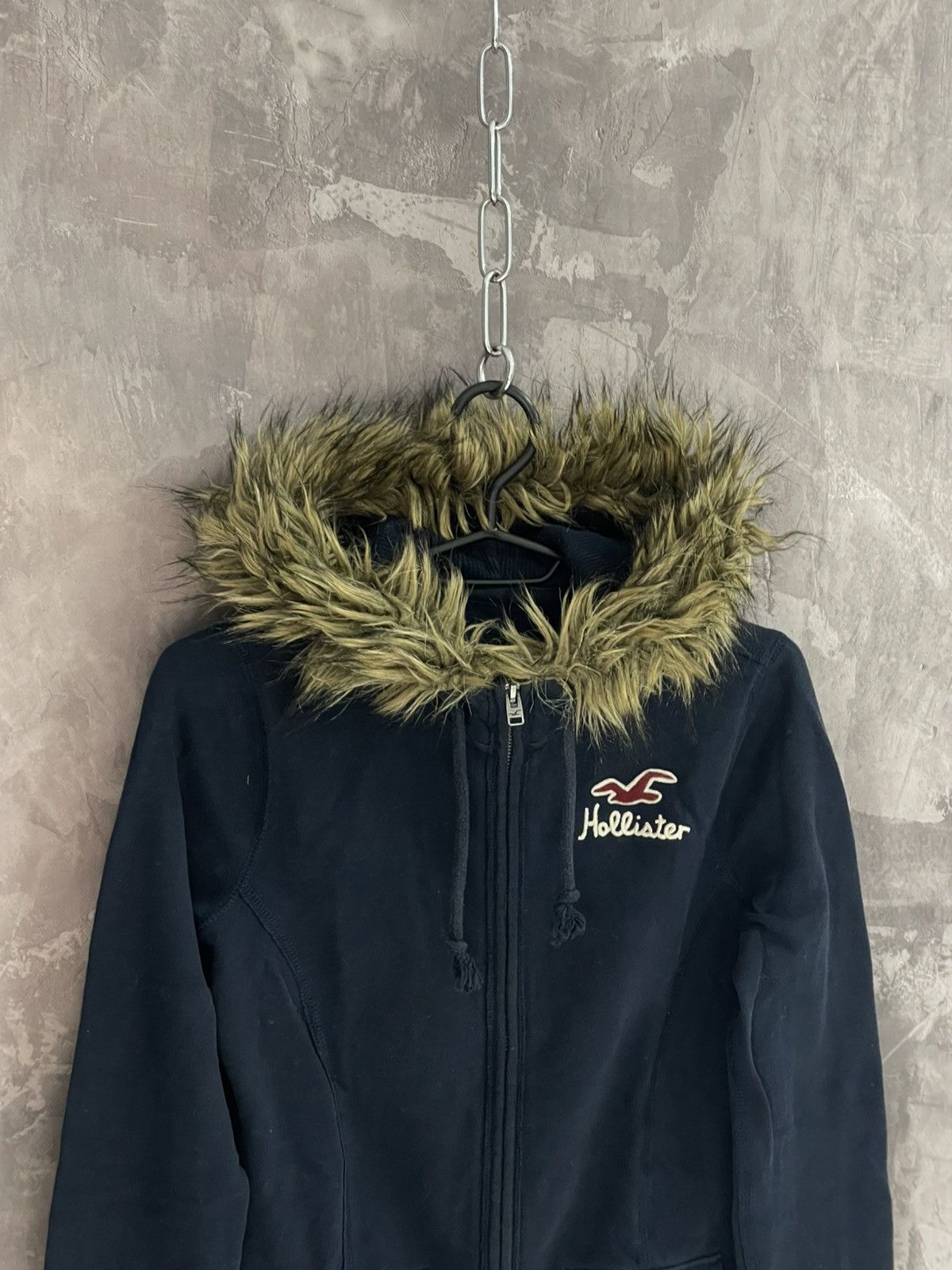 Hysteric Glamour × Le Grande Bleu (L.G.B.) Y2K Glam IfSixWasNine LGB Style Fur Hollister Hoodie Size S / US 4 / IT 40 - 7 Thumbnail