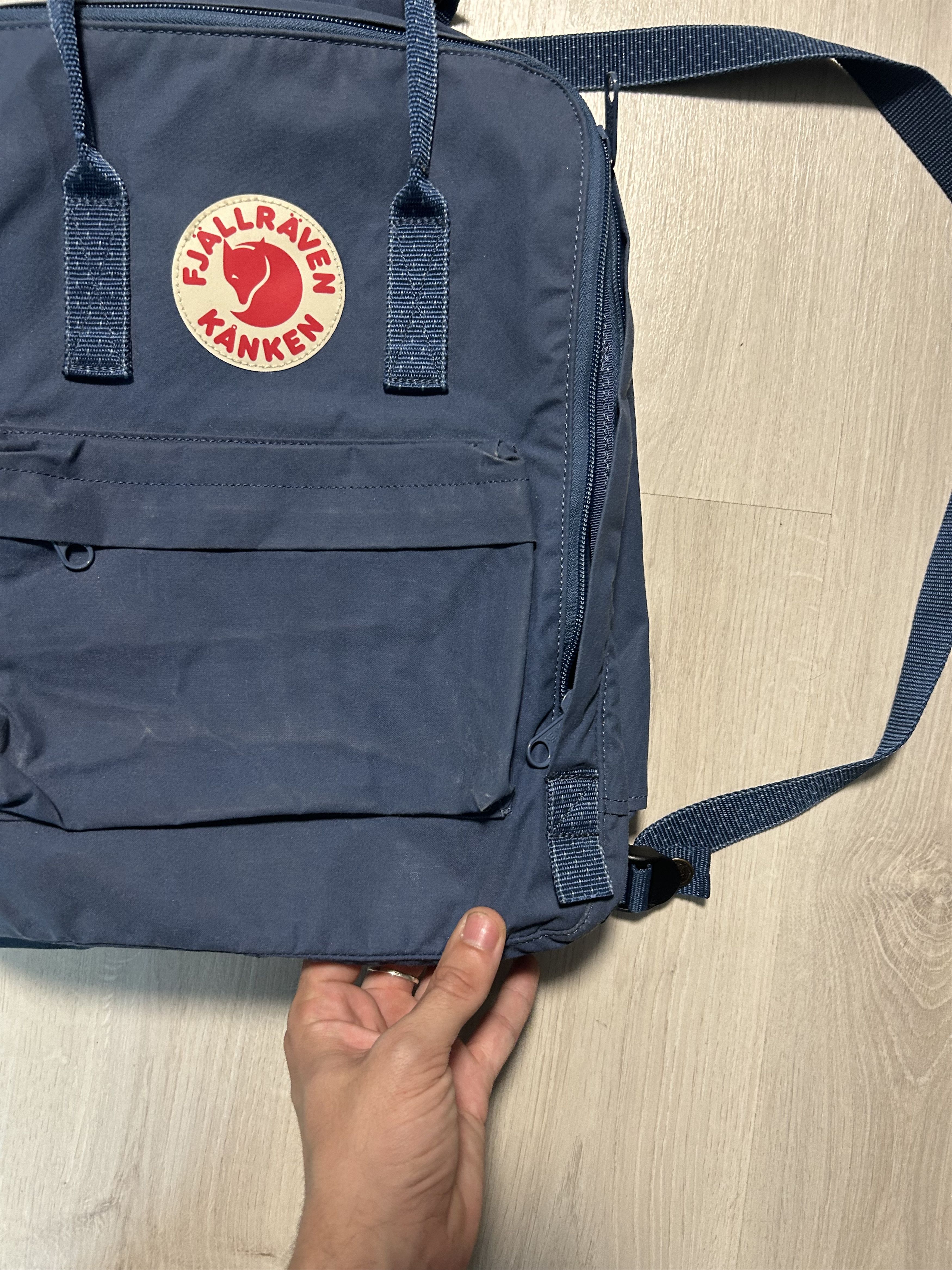 Fjallraven Vintage Fjallraven Kanken G-1000 Wax Backpack Travel Bag Size ONE SIZE - 4 Thumbnail