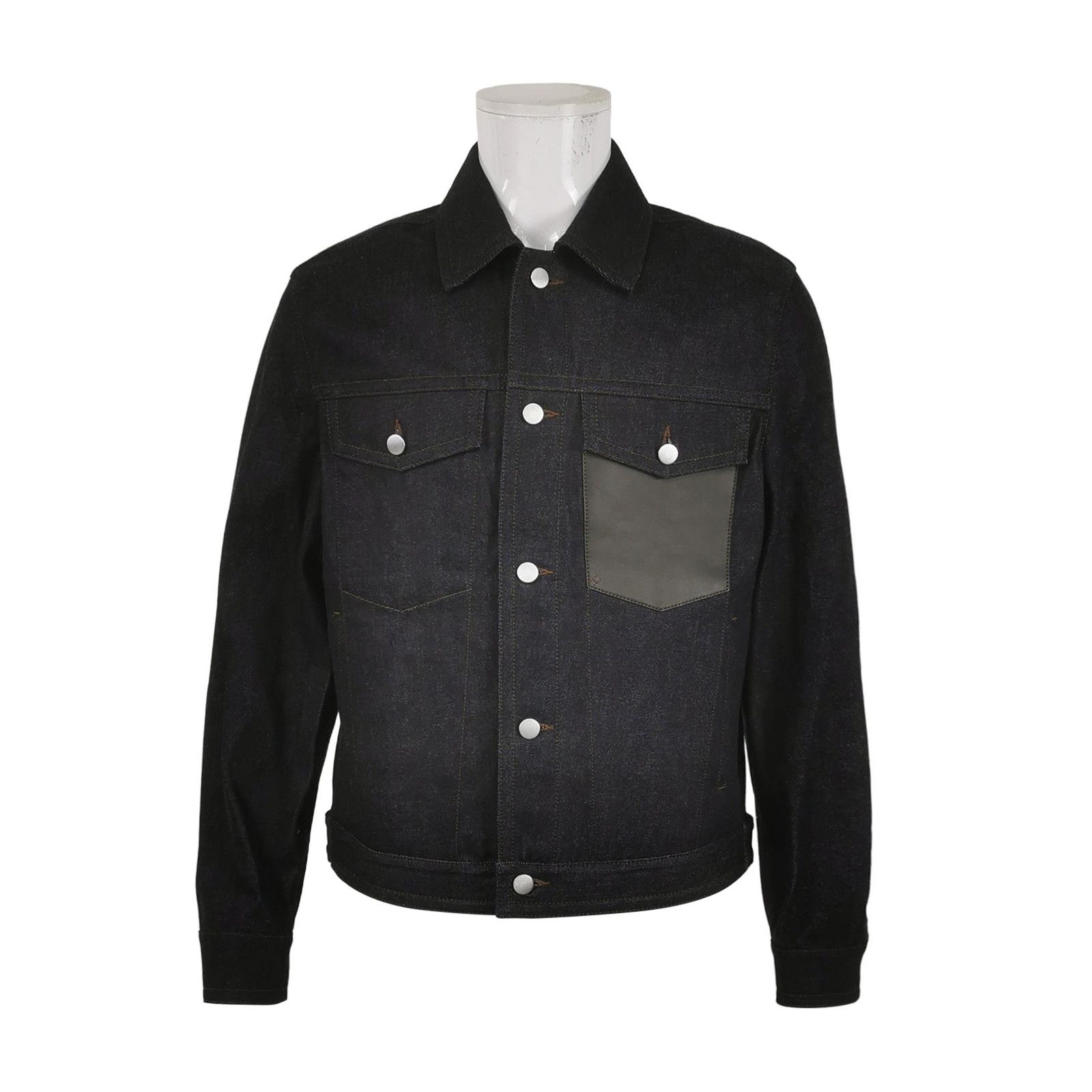 Louis Vuitton Louis Vuitton Cotton Logo Denim Jacket Size 48 Size US S / EU 44-46 / 1 - 1 Thumbnail