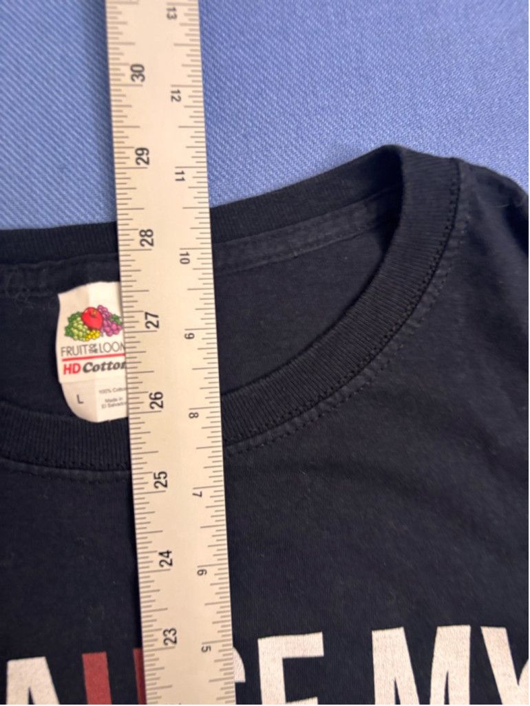 Fruit Of The Loom Men's Fruit of the Loom Black Lives Matter Tshirt L Black Size US L / EU 52-54 / 3 - 5 Thumbnail