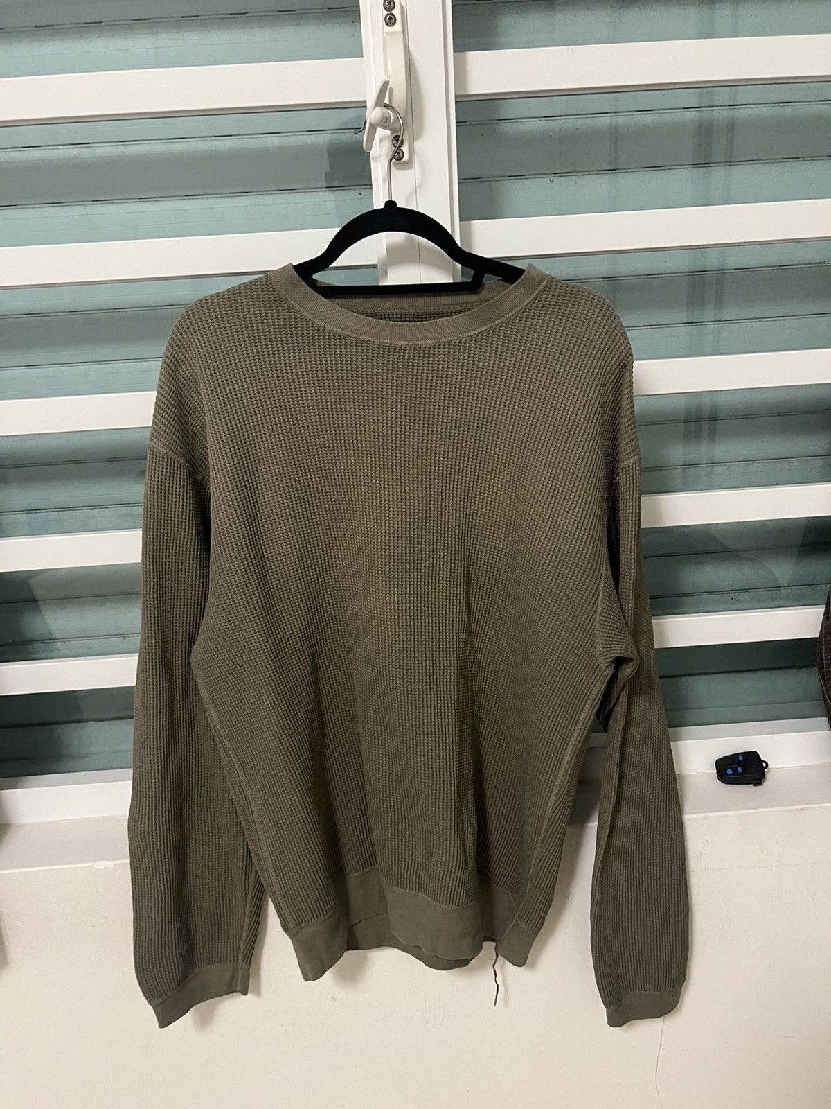 Kapital Kapital Eco Waffle Big Crew Sweatshirt Size US L / EU 52-54 / 3 - 2 Thumbnail