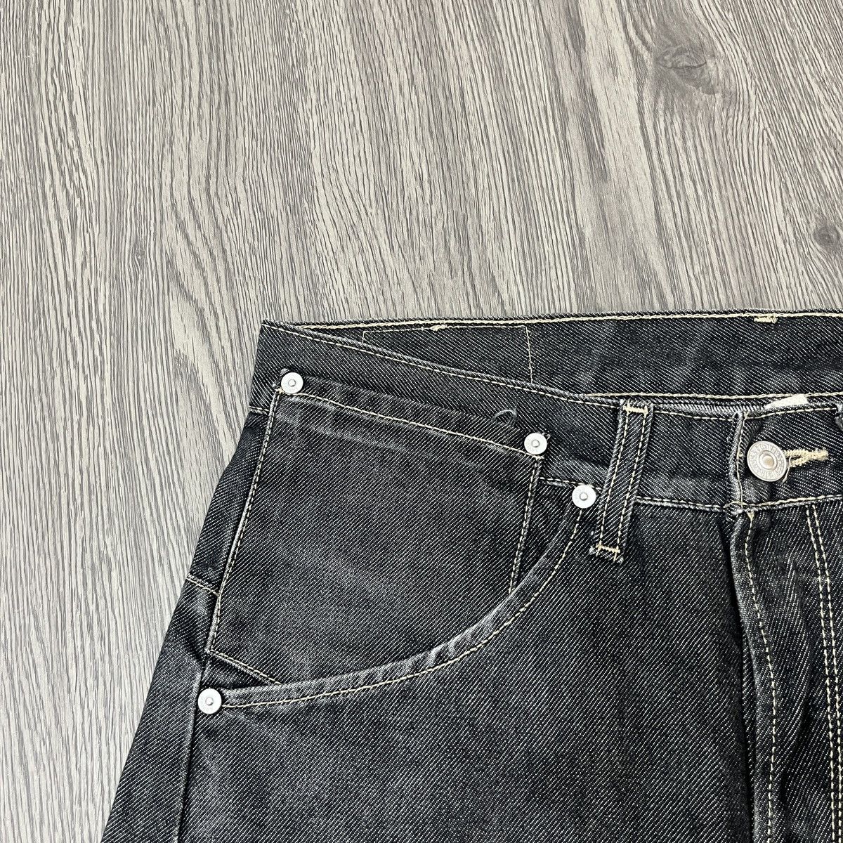 Engineered Garments × Levi's 2000s Levi's Engineered Twisted Seams Jeans 32x32 Size US 31 - 4 Thumbnail