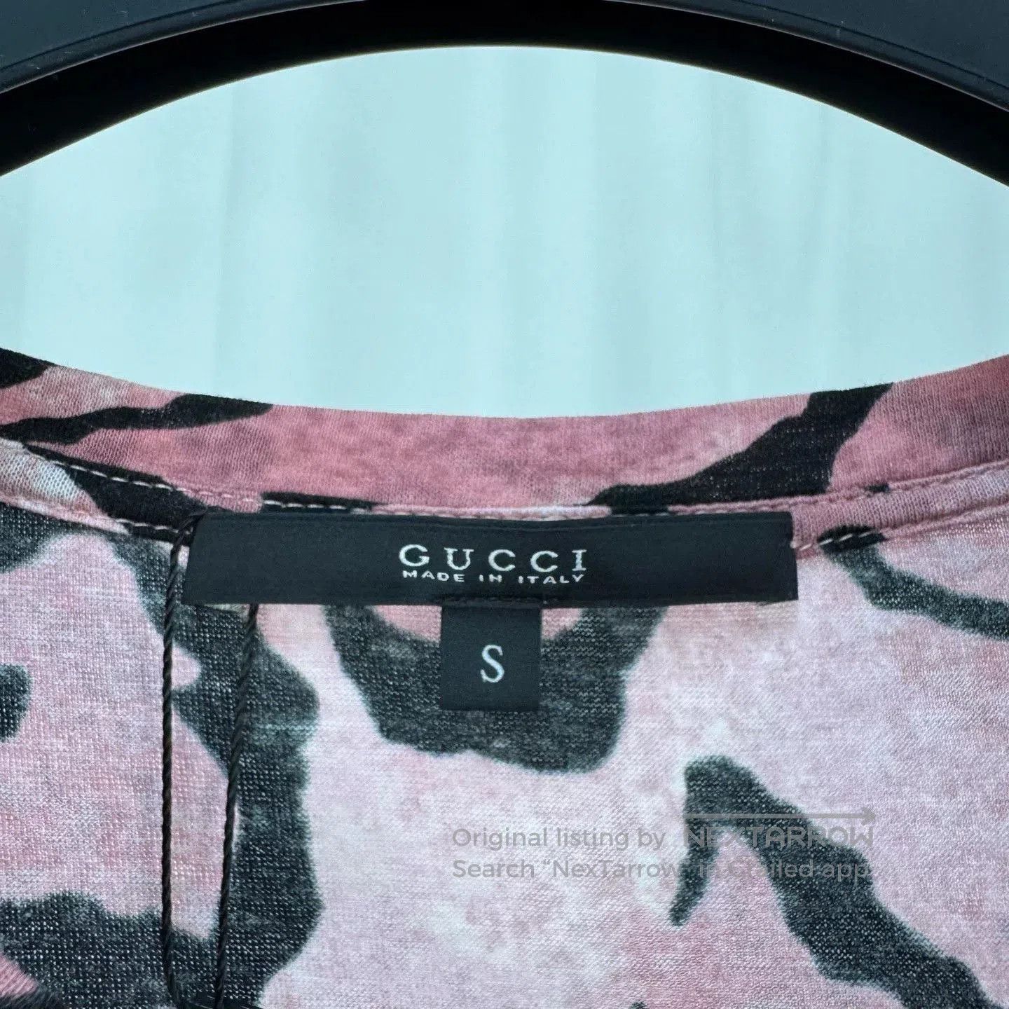 Gucci gucci leopard print short sleeve t. Size S / US 4 / IT 40 - 6 Thumbnail