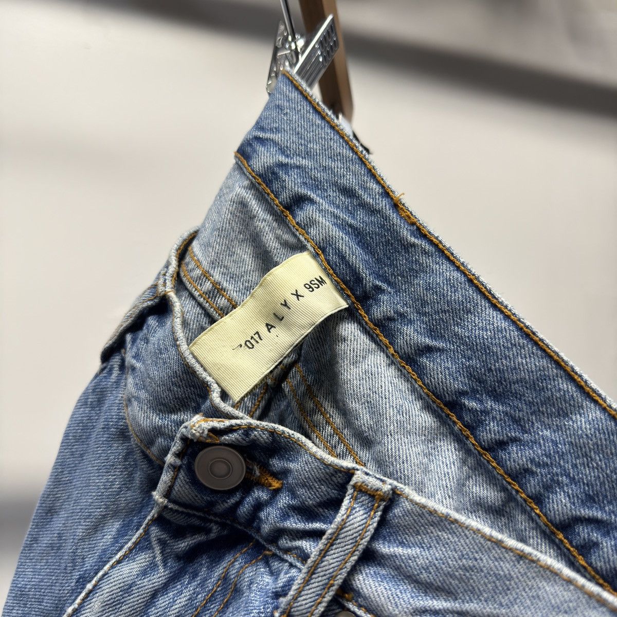 1017 ALYX 9SM 1017 Alyx 9SM Slashed Thorn Distressed Denim Jeans Size US 32 / EU 48 - 11 Thumbnail