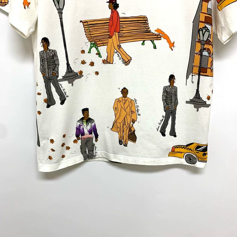Louis Vuitton White figure short sleeve 2503-Nextarrow
