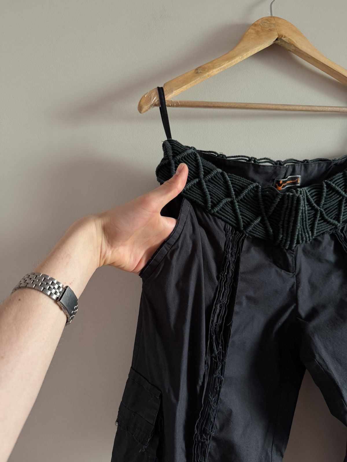 Cop Copine Cop Copine Cargo Pants Tech Gothic Waist Size 28" / US 6 / IT 42 - 6 Thumbnail