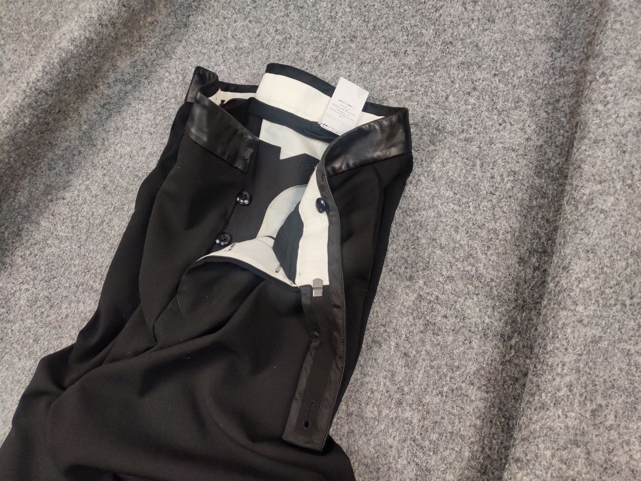 Rick Owens Rick Owens Astaires stretch Wool cropped pantalone Pants Size US 32 / EU 48 - 4 Thumbnail