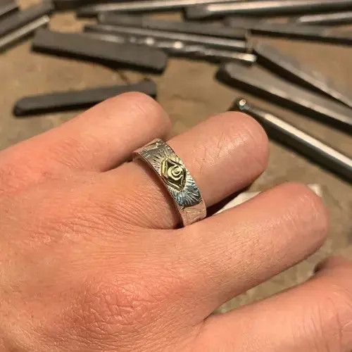 Japanese Brand × Jewelry Vintage Devil Eye Ring Size ONE SIZE - 3 Thumbnail