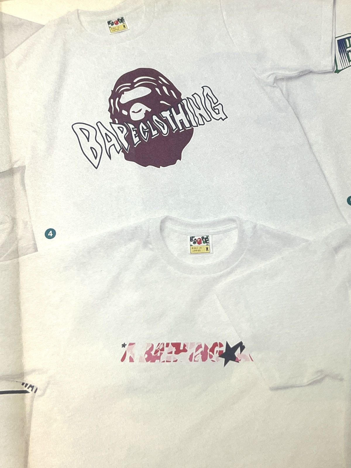Bape BAPE Poster T-shirt 2012 Logo Car Hop A Bathing Ape Size ONE SIZE - 5 Thumbnail