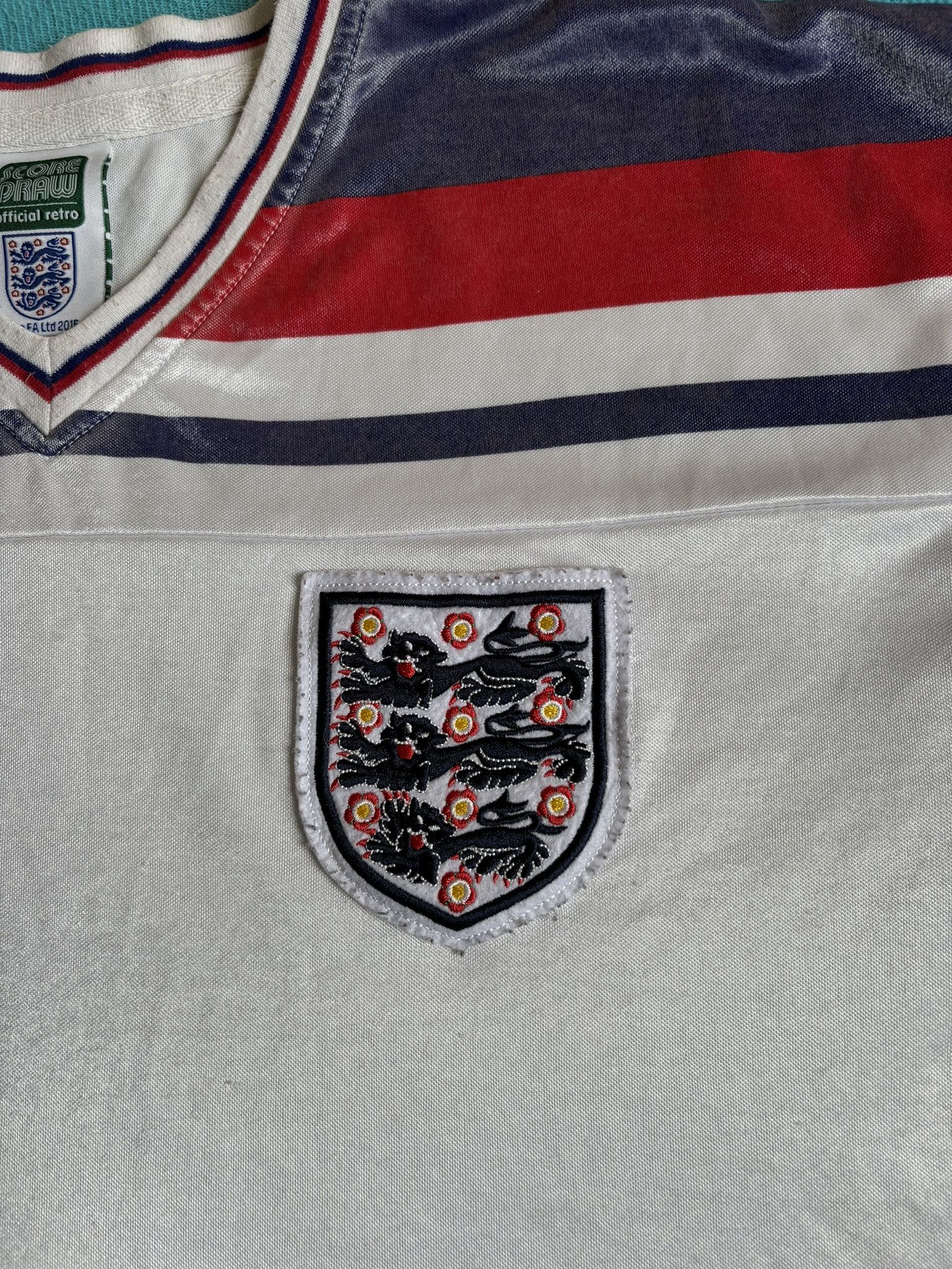 Other England 1980-1982 Score Draw Football Jersey Size. M Size US M / EU 48-50 / 2 - 7 Thumbnail