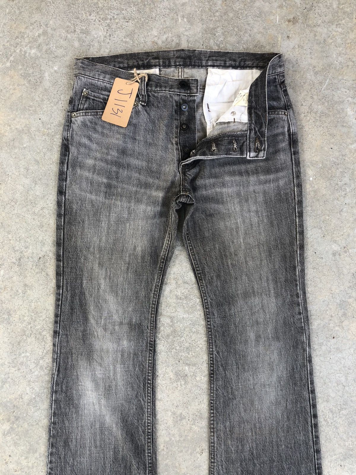 PPFM Japanese PPFM Flared Jeans Distressed Jeans Size US 32 / EU 48 - 3 Thumbnail