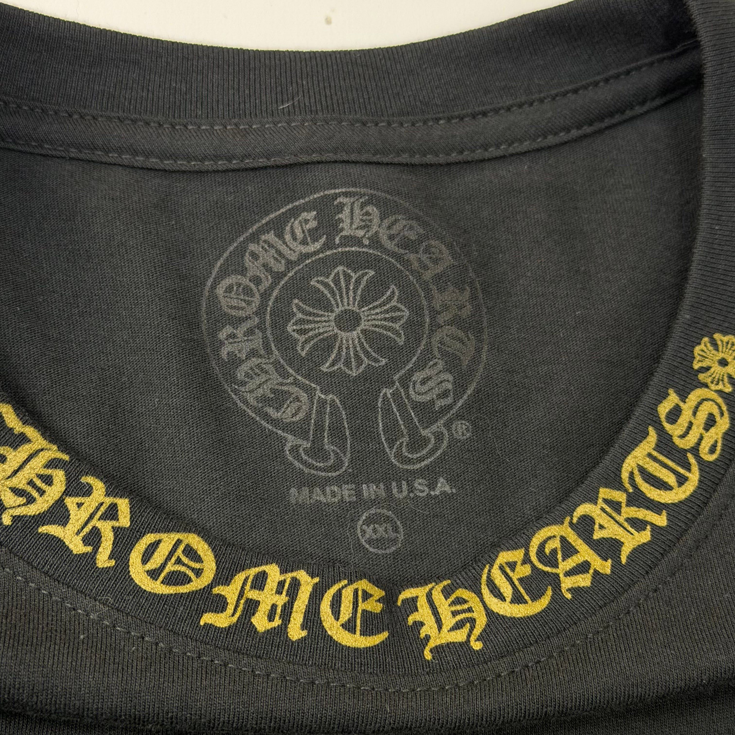 Chrome Hearts Chrome Hearts Olive Neck Logo L/S XXL Size US XXL / EU 58 / 5 - 5 Thumbnail